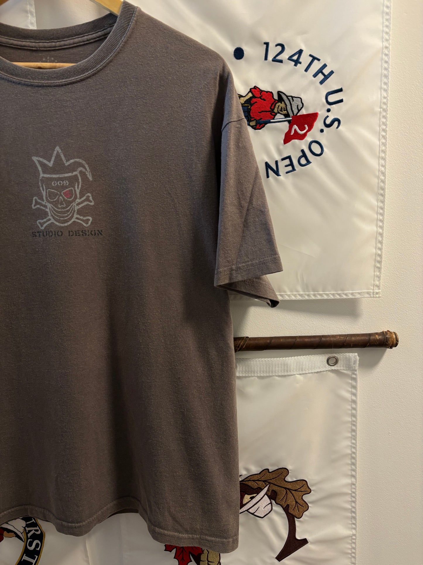 2020s Scotty Cameron Jester Skull Logo Gray T Shirt