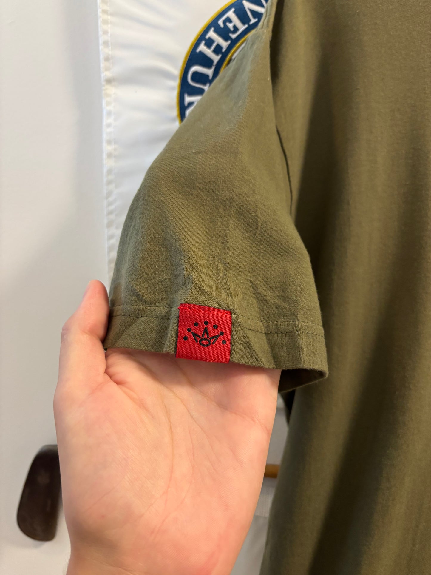 2020s Scotty Cameron Jester Skull Logo Olive T Shirt