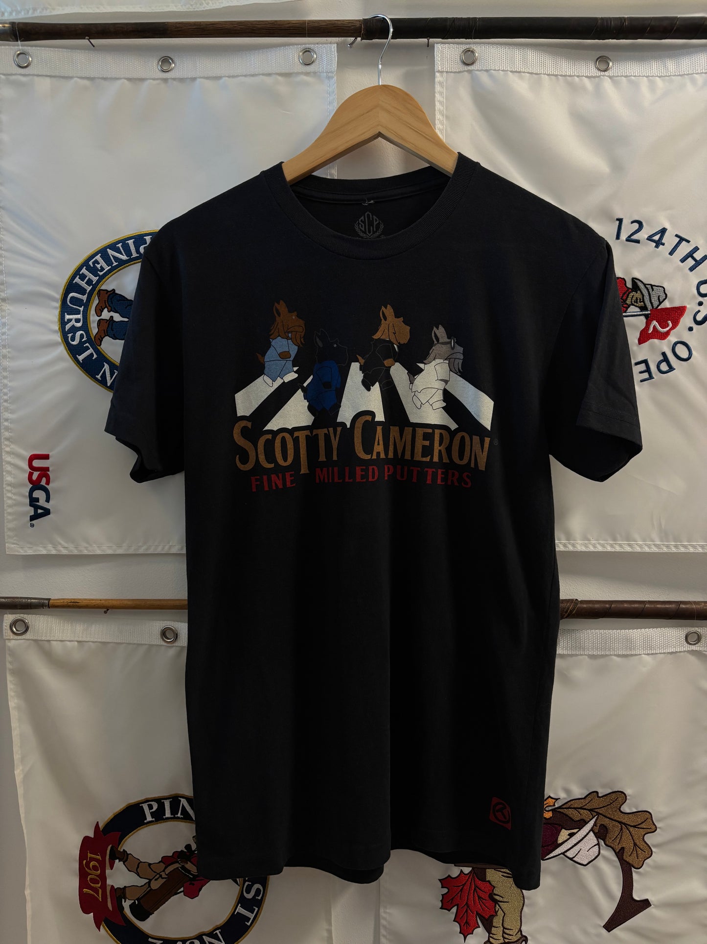 2017 Scotty Cameron Scotty Road/Beatles Logo Tee T Shirt