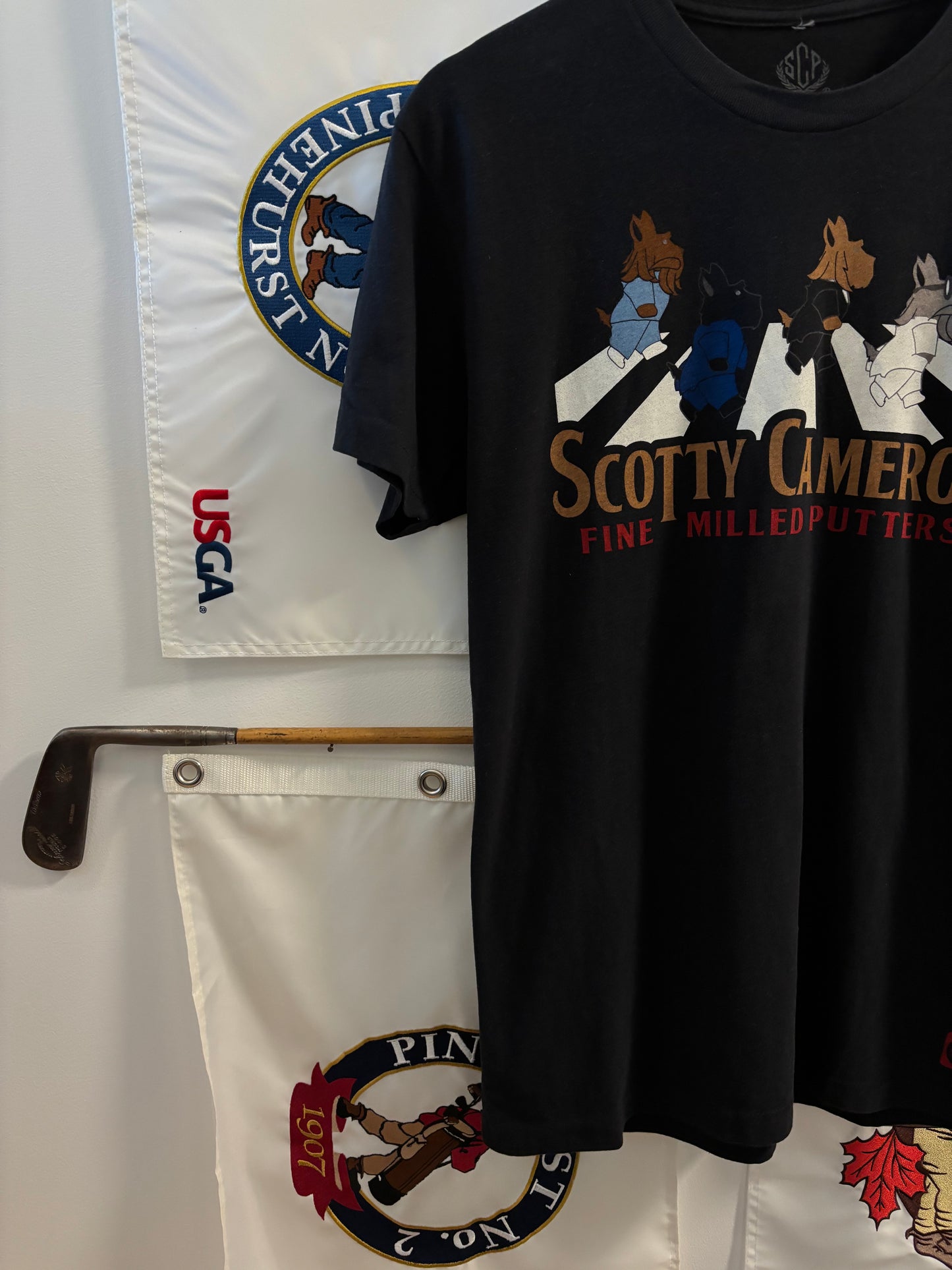 2017 Scotty Cameron Scotty Road/Beatles Logo Tee T Shirt