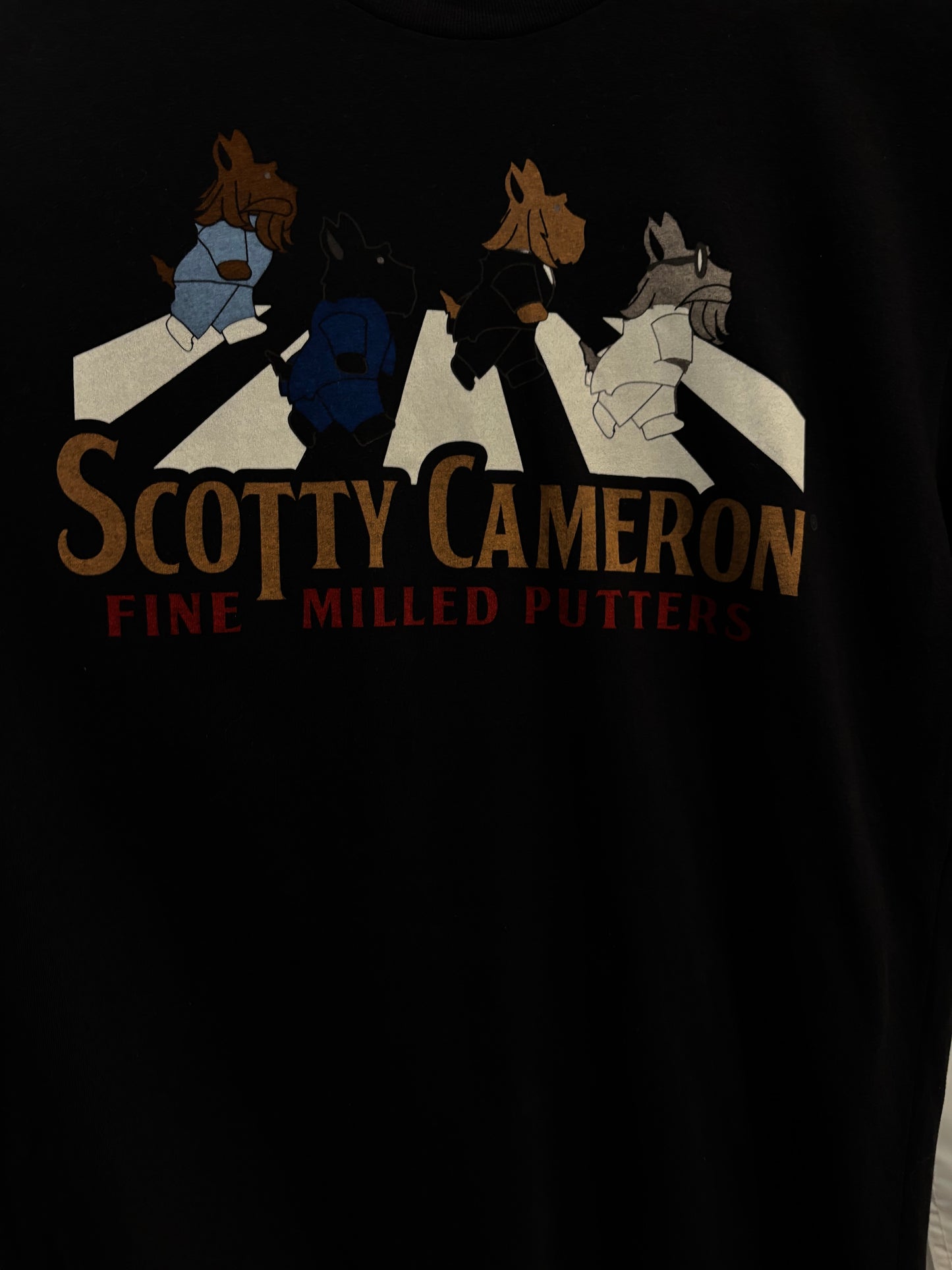 2017 Scotty Cameron Scotty Road/Beatles Logo Tee T Shirt