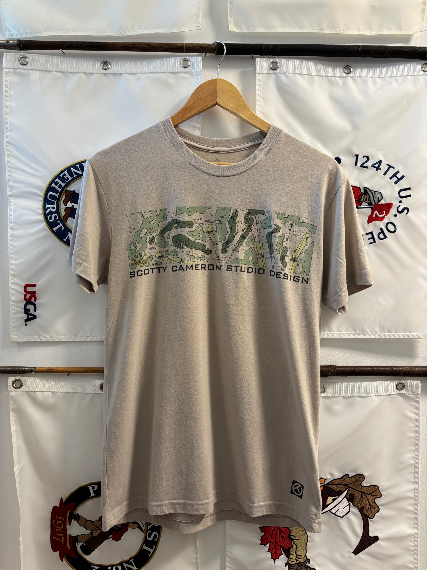 2020s Scotty Cameron Augusta Course Blueprint T Shirt