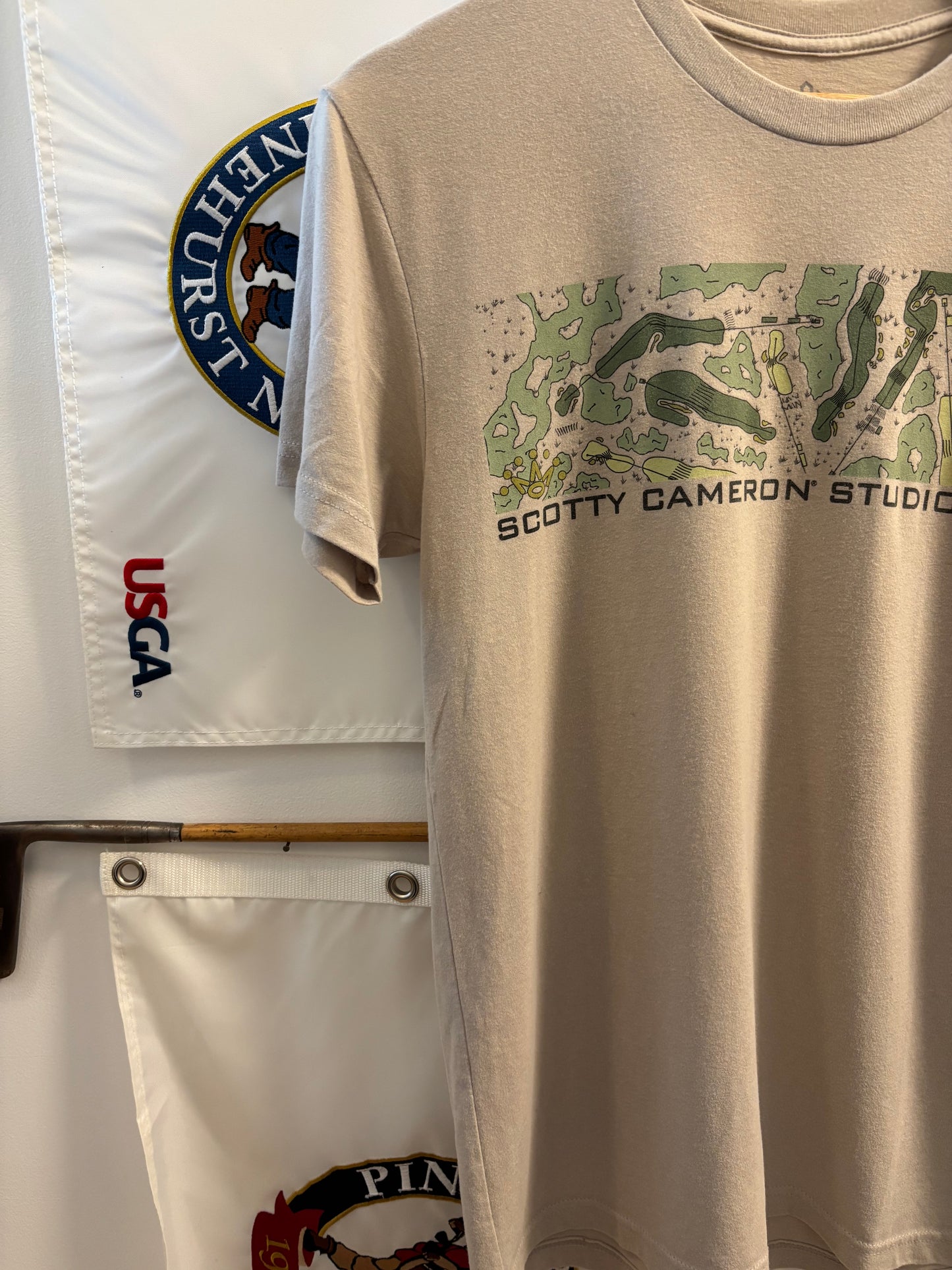 2020s Scotty Cameron Augusta Course Blueprint T Shirt