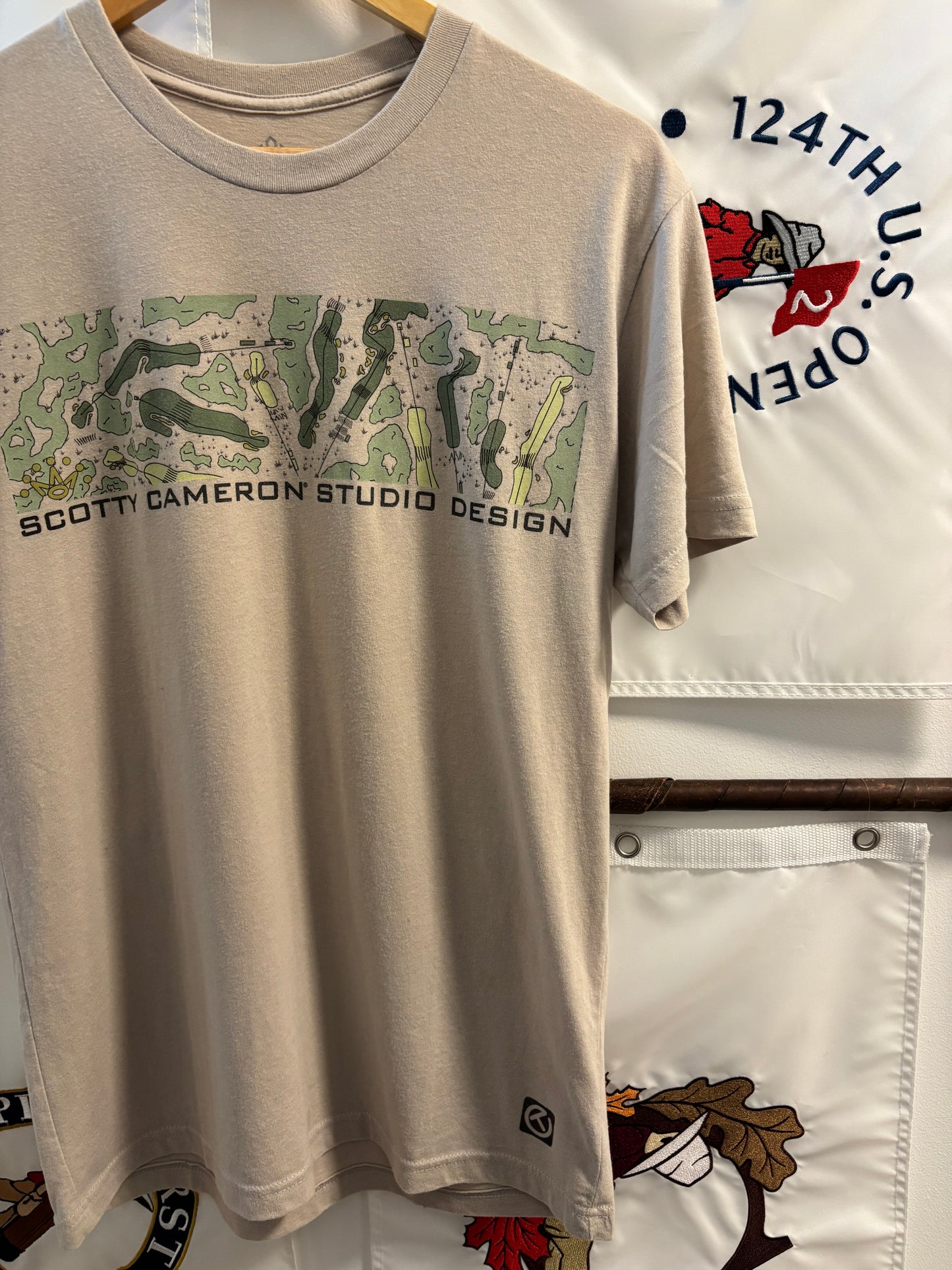 2020s Scotty Cameron Augusta Course Blueprint T Shirt