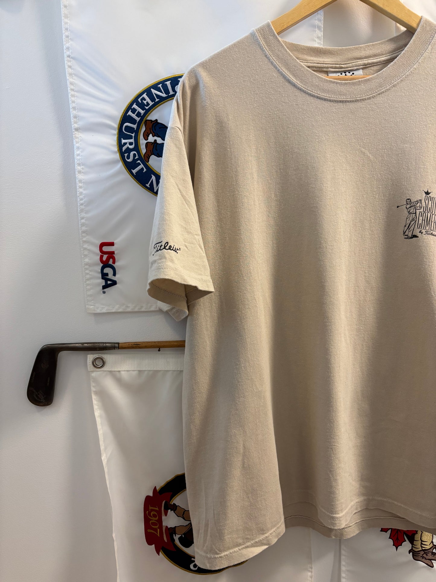 1990s Scotty Cameron By Titleist Double Sided T Shirt