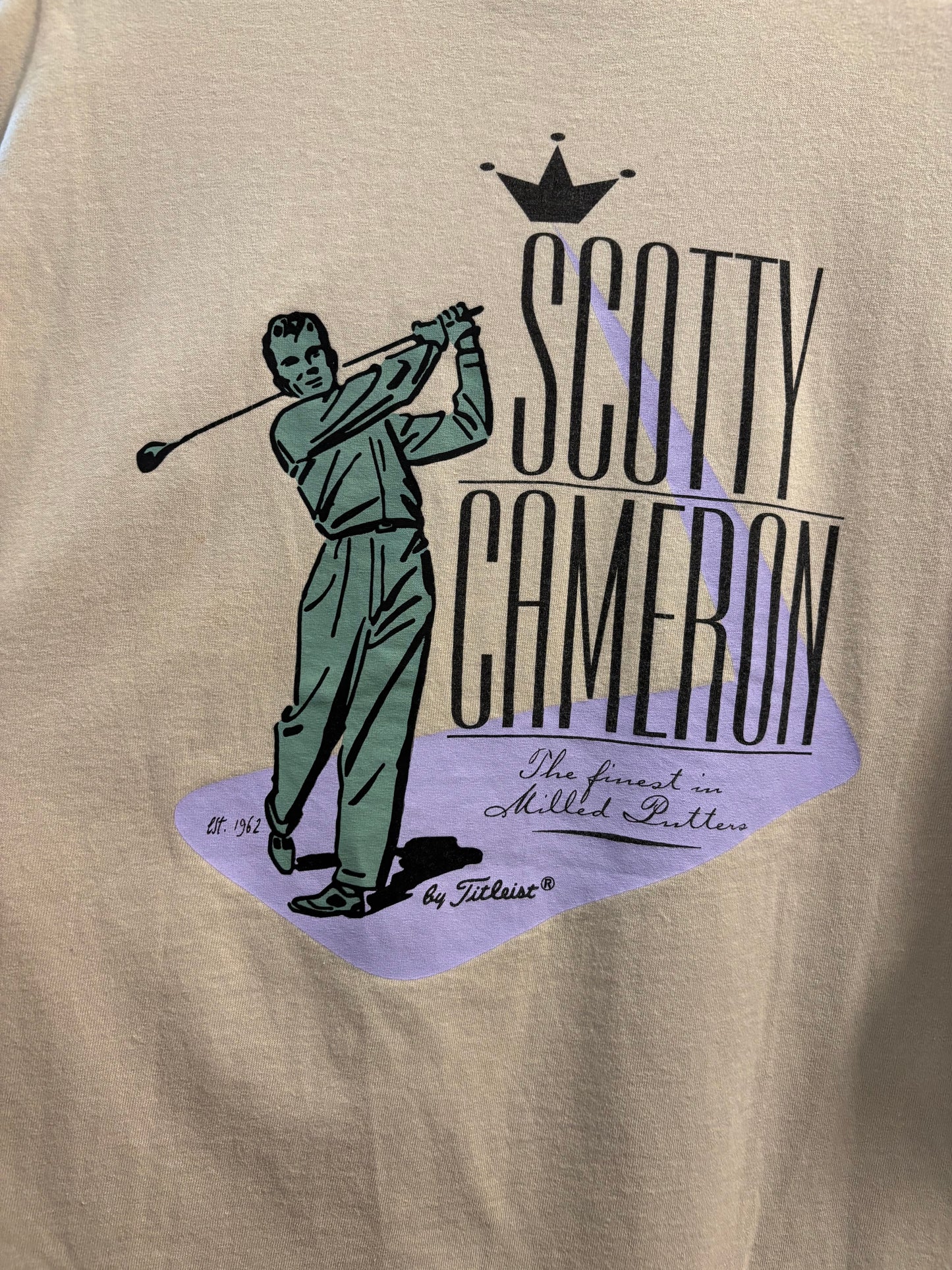 1990s Scotty Cameron By Titleist Double Sided T Shirt