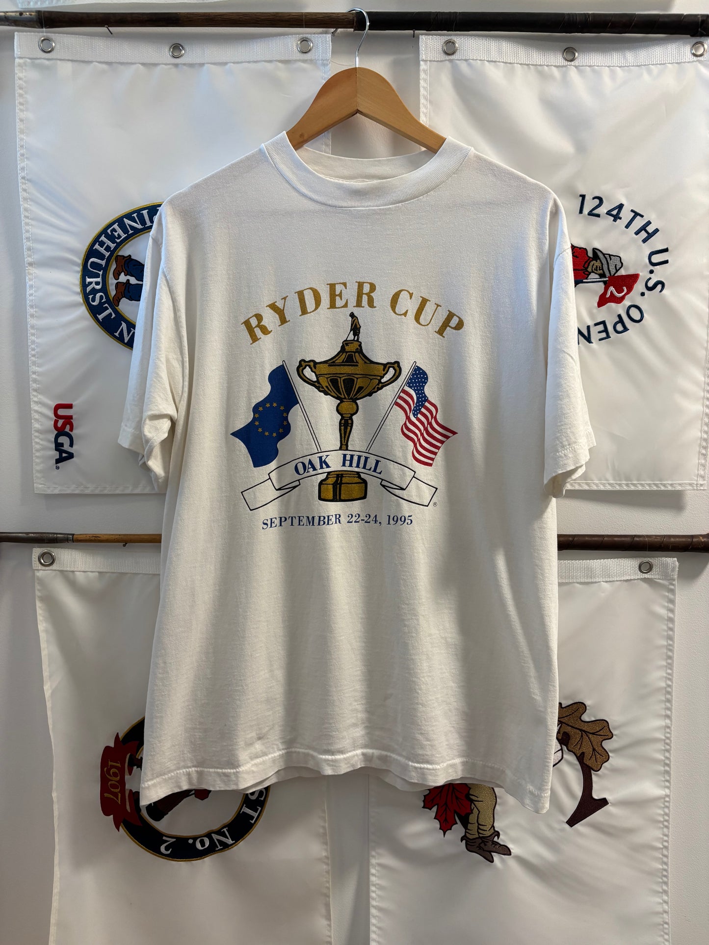 1995 Vintage Ryder Cup Oak Hill T Shirt