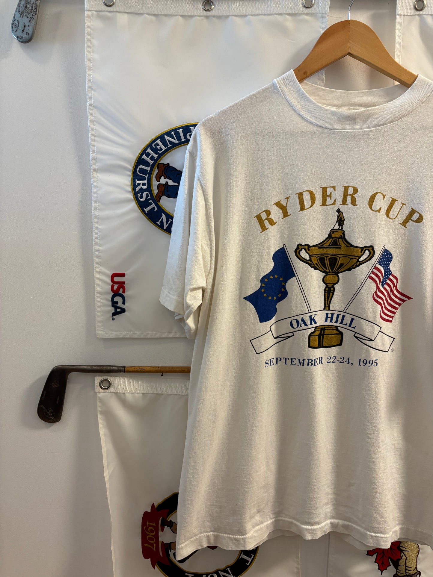 1995 Vintage Ryder Cup Oak Hill T Shirt