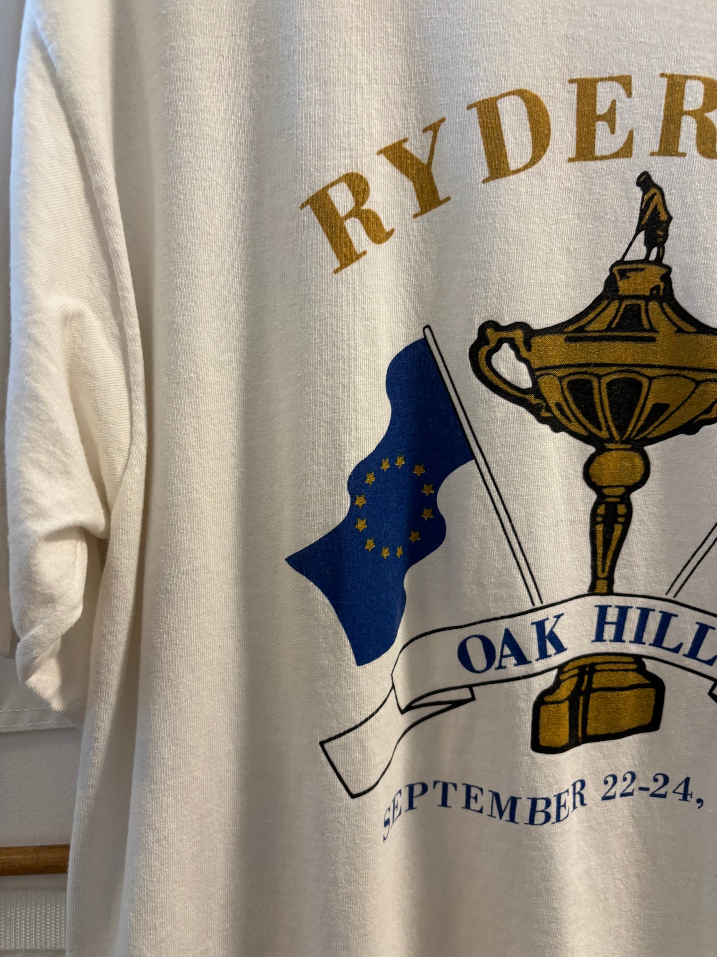 1995 Vintage Ryder Cup Oak Hill T Shirt