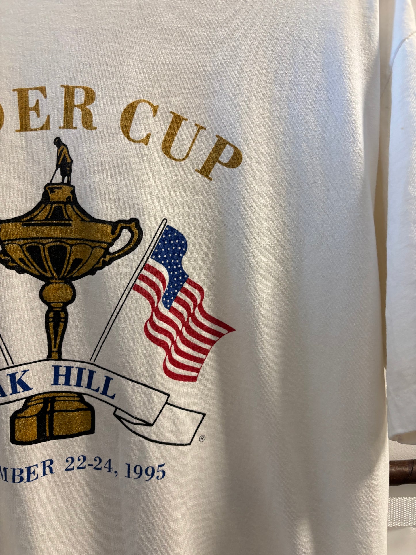 1995 Vintage Ryder Cup Oak Hill T Shirt