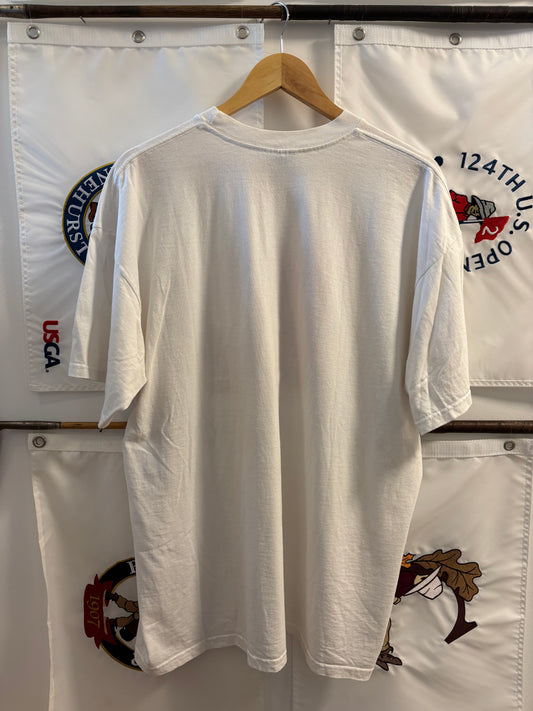 1990s Vintage Nike Tiger Woods I am Lucky T Shirt