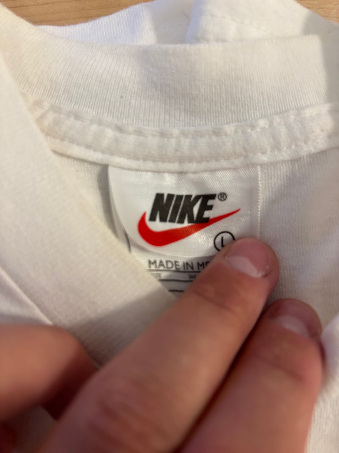 1990s Vintage Nike Tiger Woods I am Lucky T Shirt