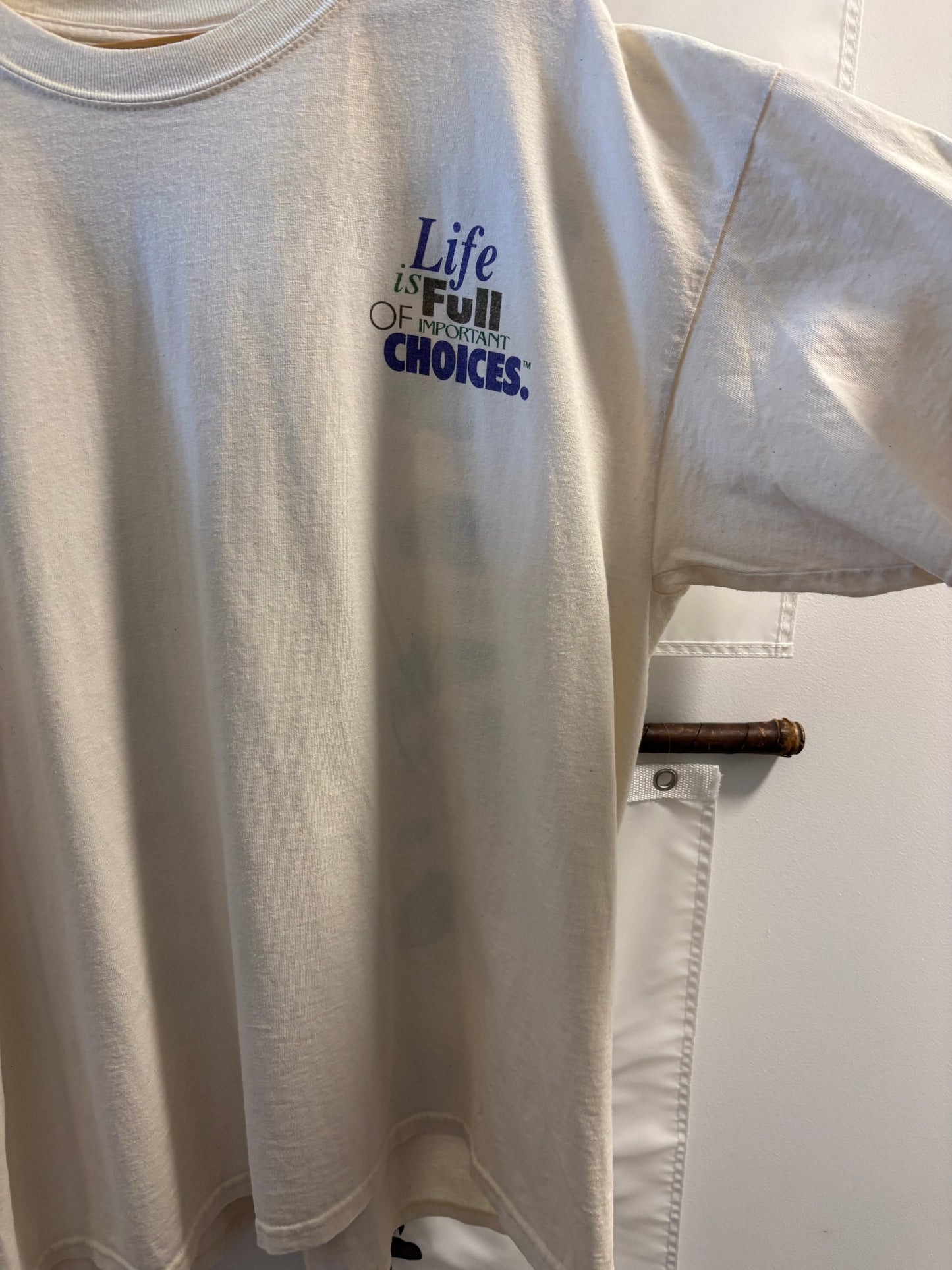 1996 Vintage Life is Full of Important Choices Golf Courses T Shirt