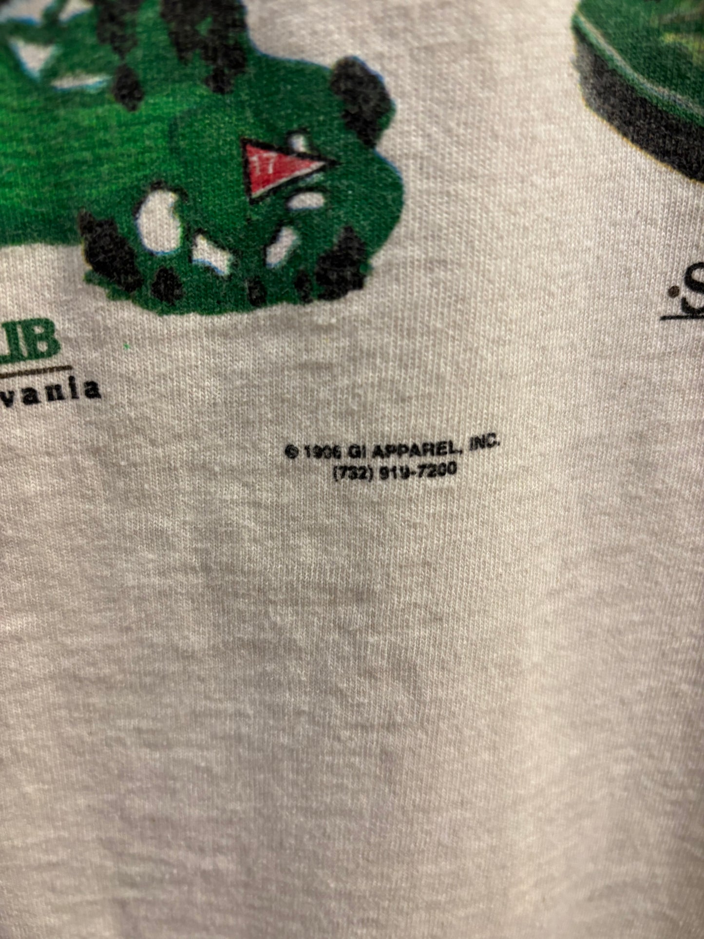 1996 Vintage Life is Full of Important Choices Golf Courses T Shirt