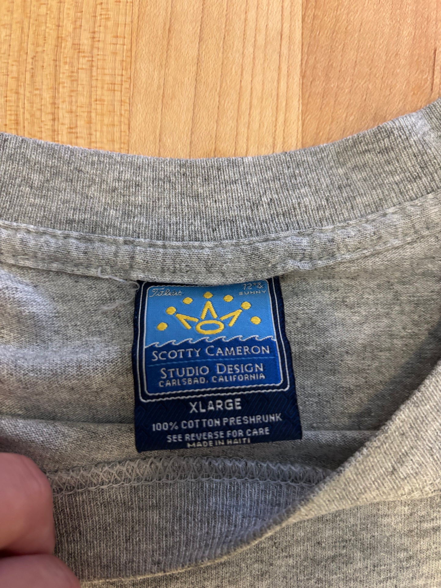 2005 Scotty Cameron US Open Pinehurst T Shirt