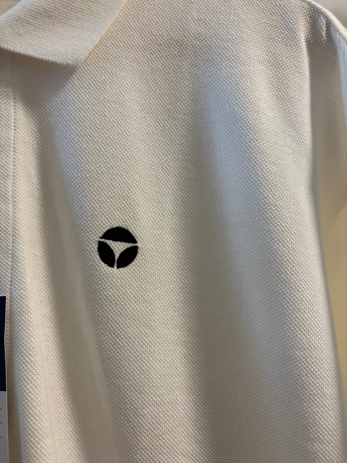 1990s Vintage Taylormade T Logo Polo White