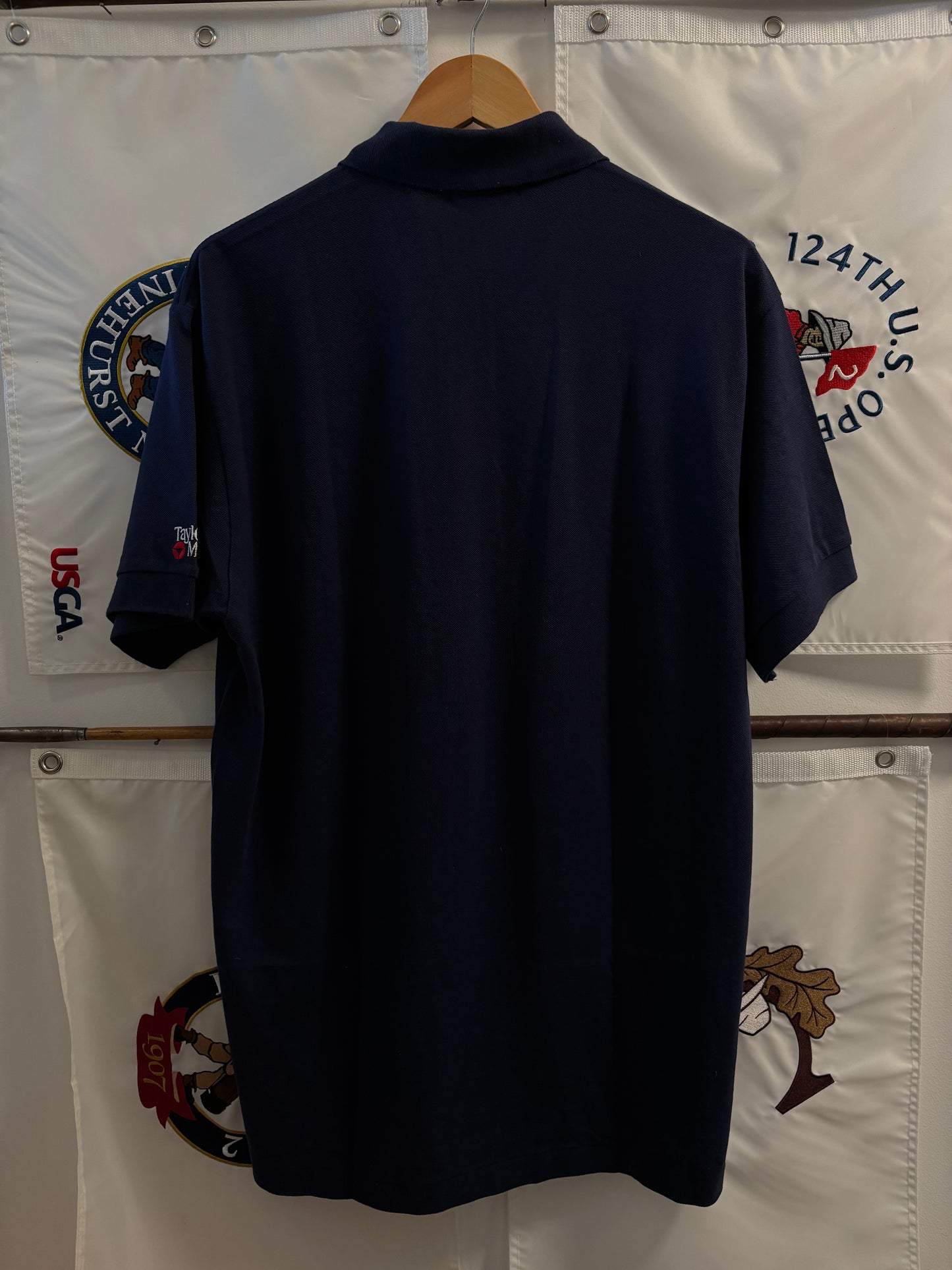 1990s Vintage Taylormade Classic Logo Polo Navy