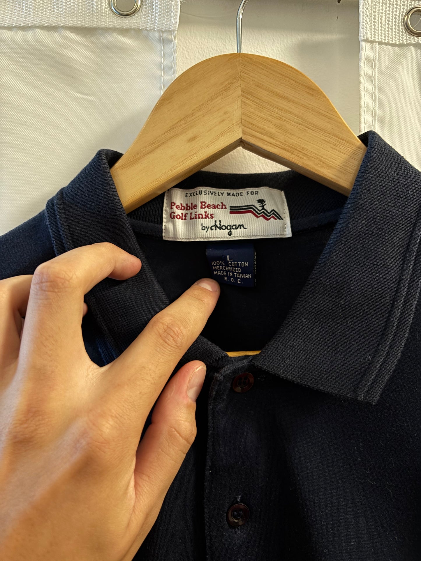 1990s Vintage Pebble Beach Hogan Polo