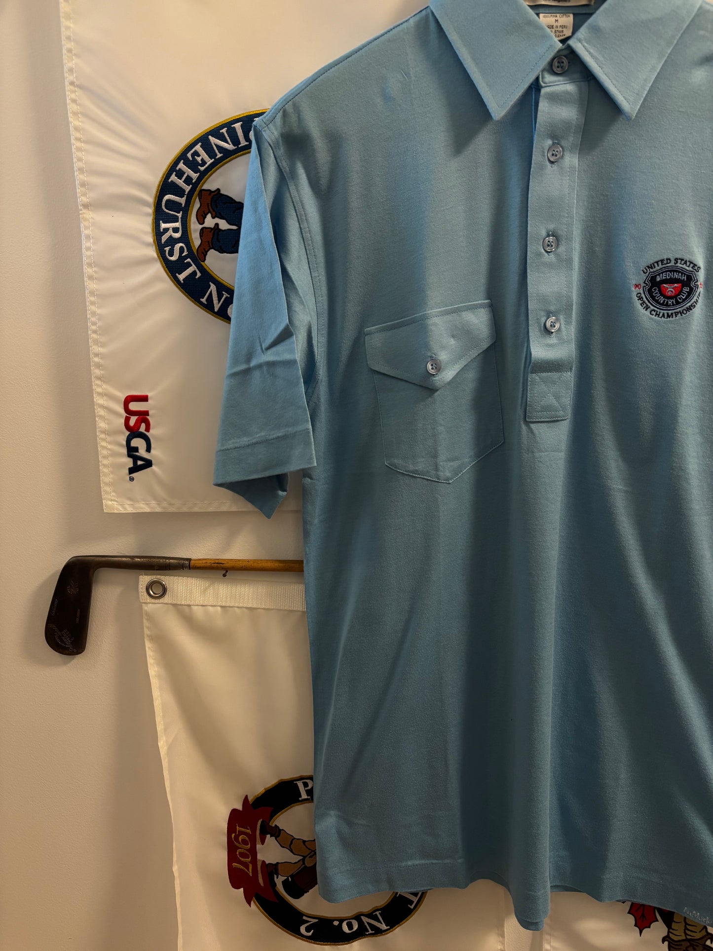 1990s Vintage US Open Medinah La Mode Polo
