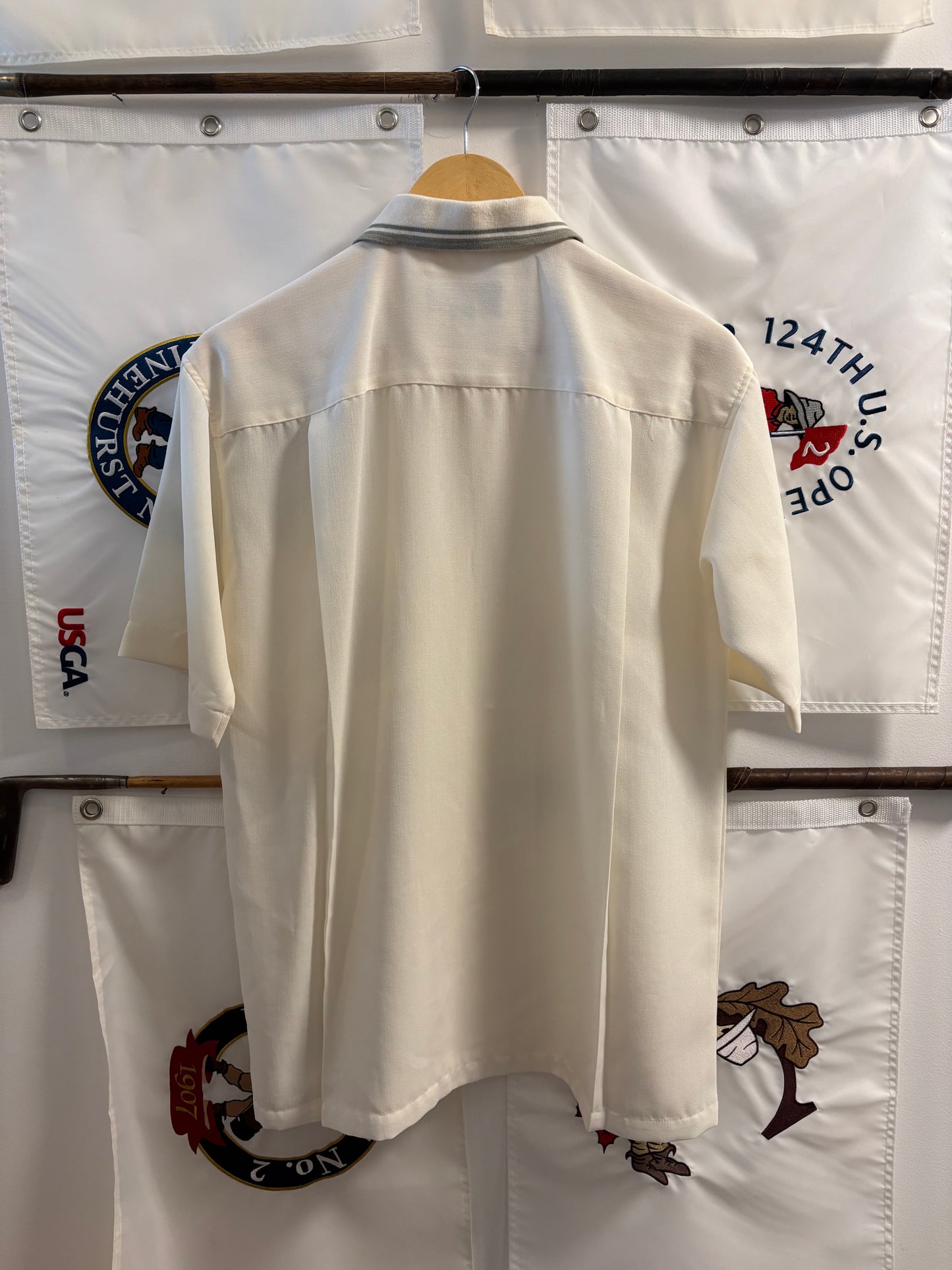 1990s Vintage Titleist Button Up Staff Shirt White