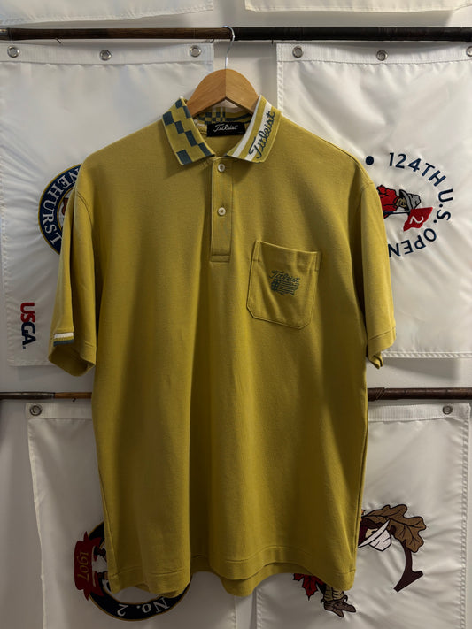 1990s Vintage Titleist USA Logo Yellow