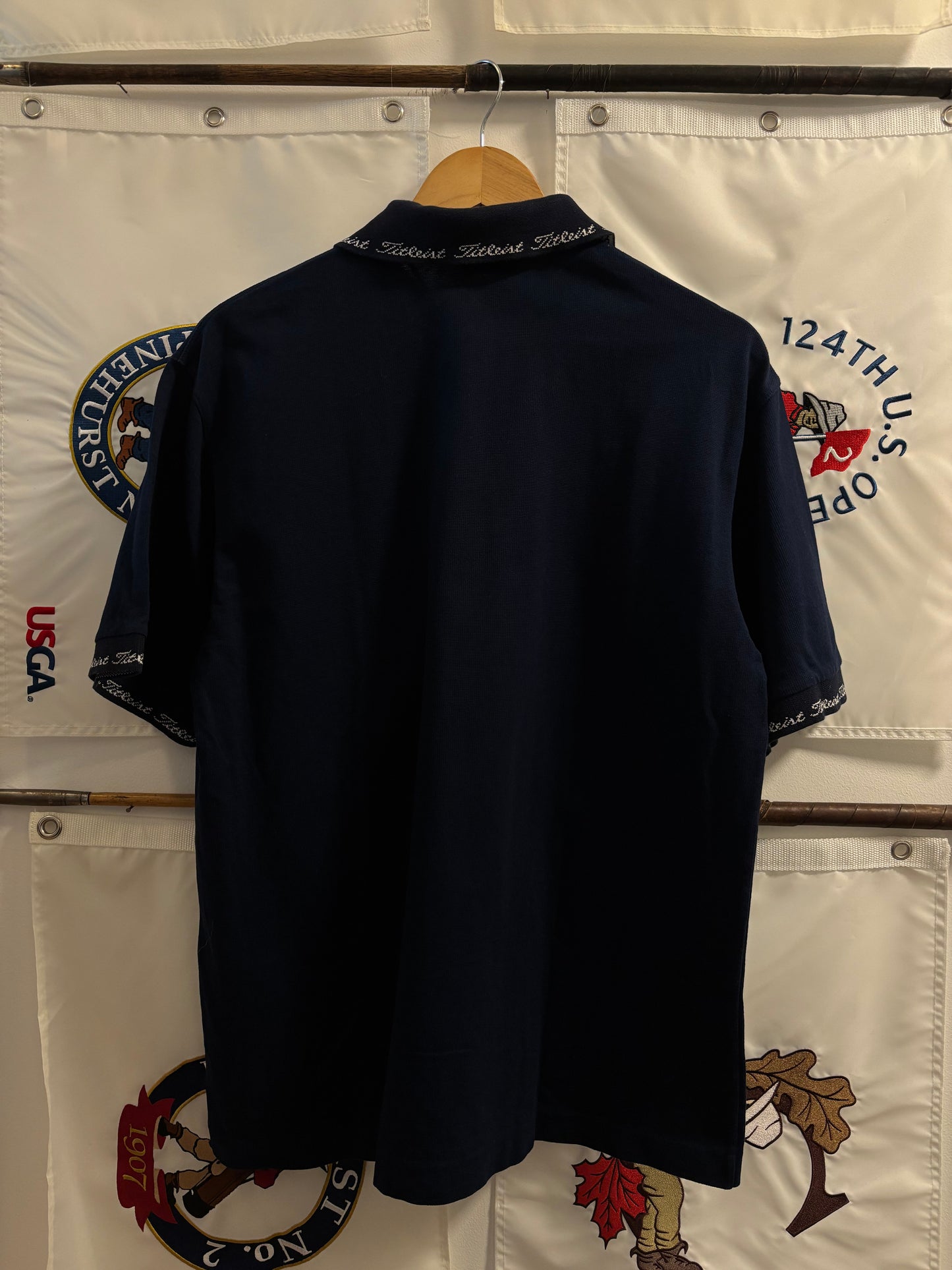 1990s Vintage Titleist USA Logo Navy