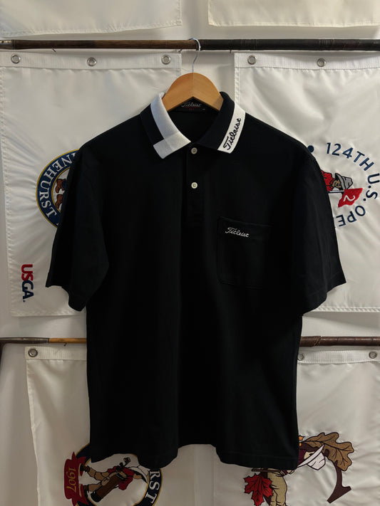 1990s Vintage Titleist Script Logo Black