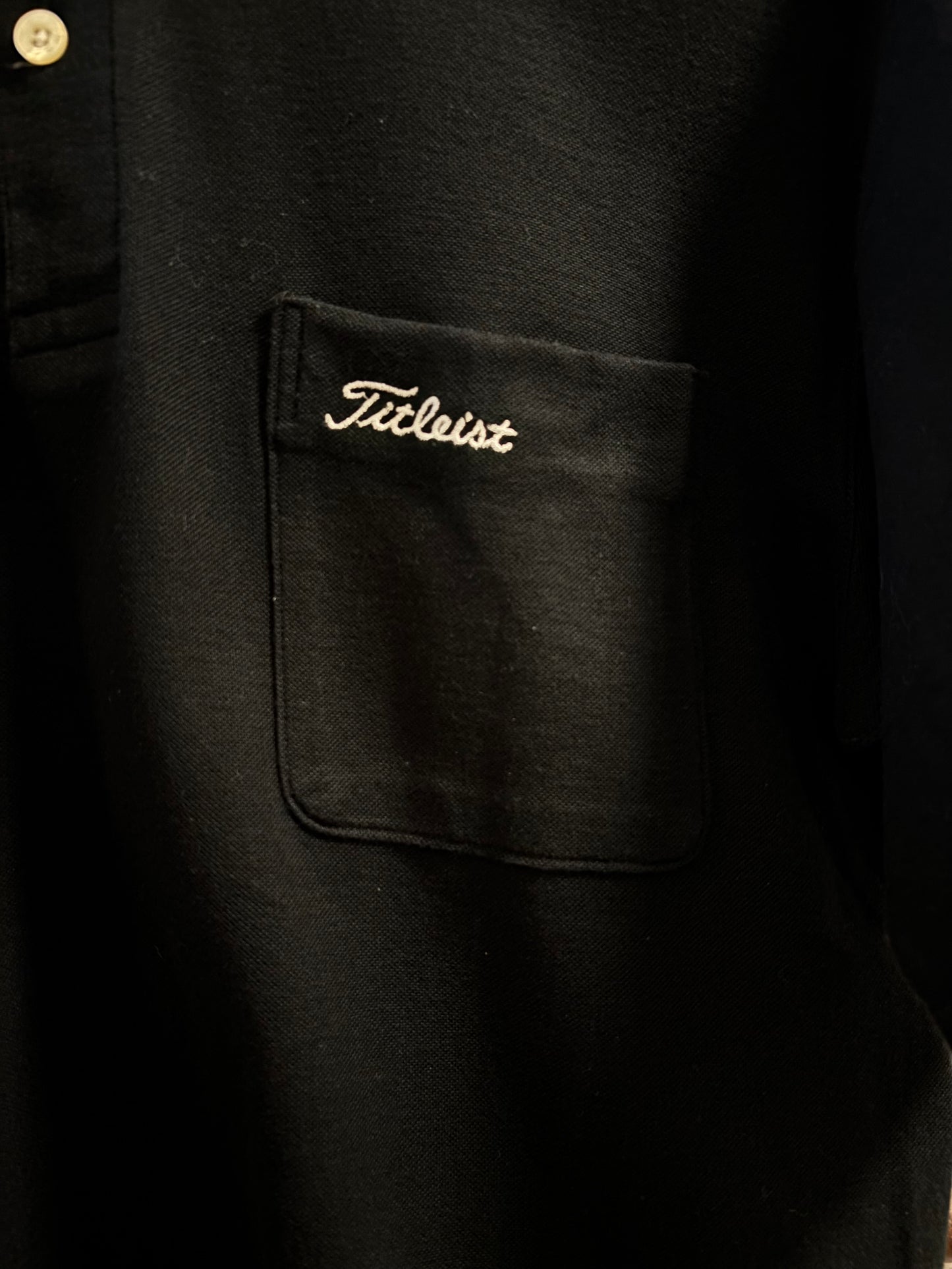 1990s Vintage Titleist Script Logo Black