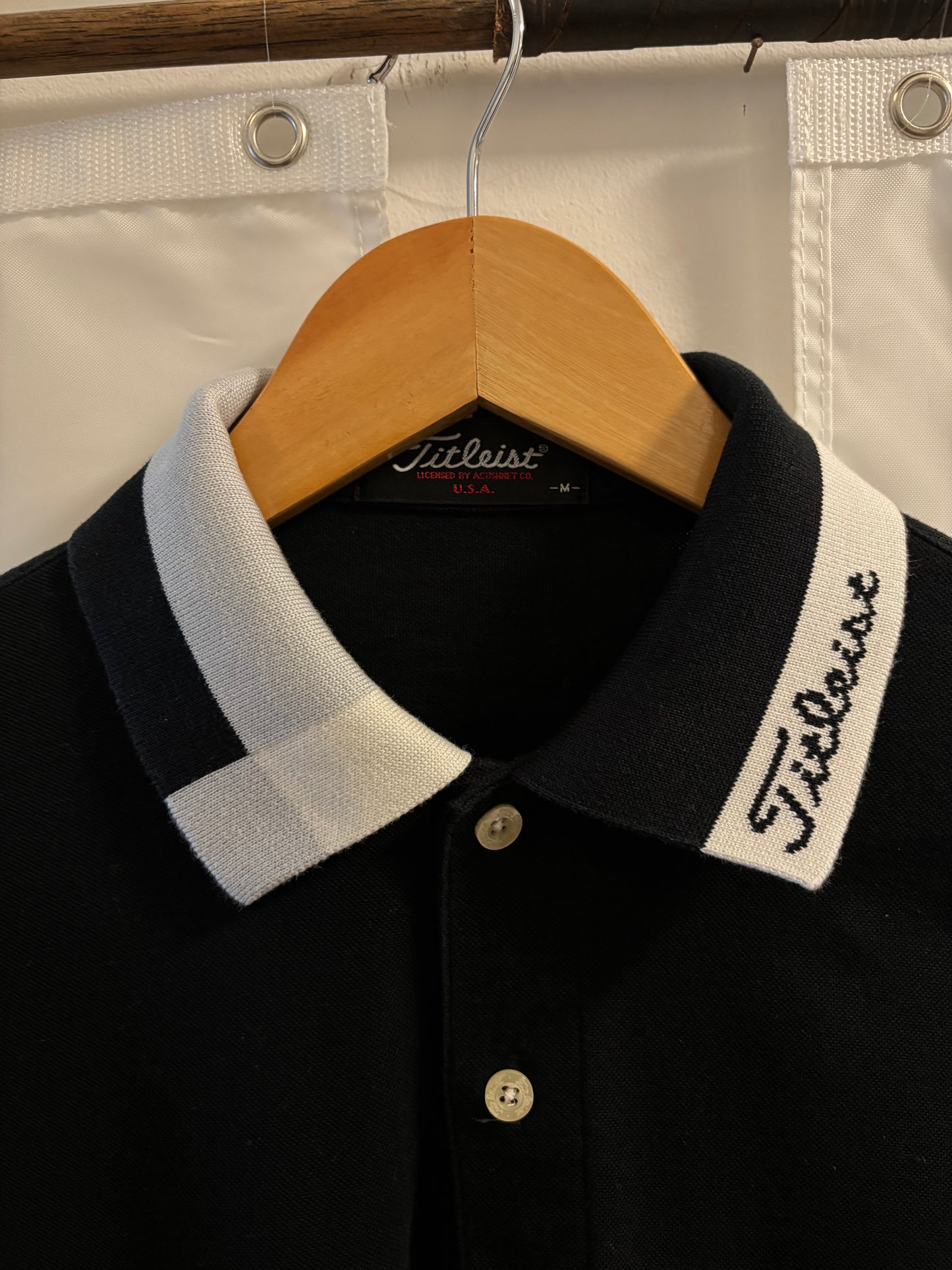 1990s Vintage Titleist Script Logo Black