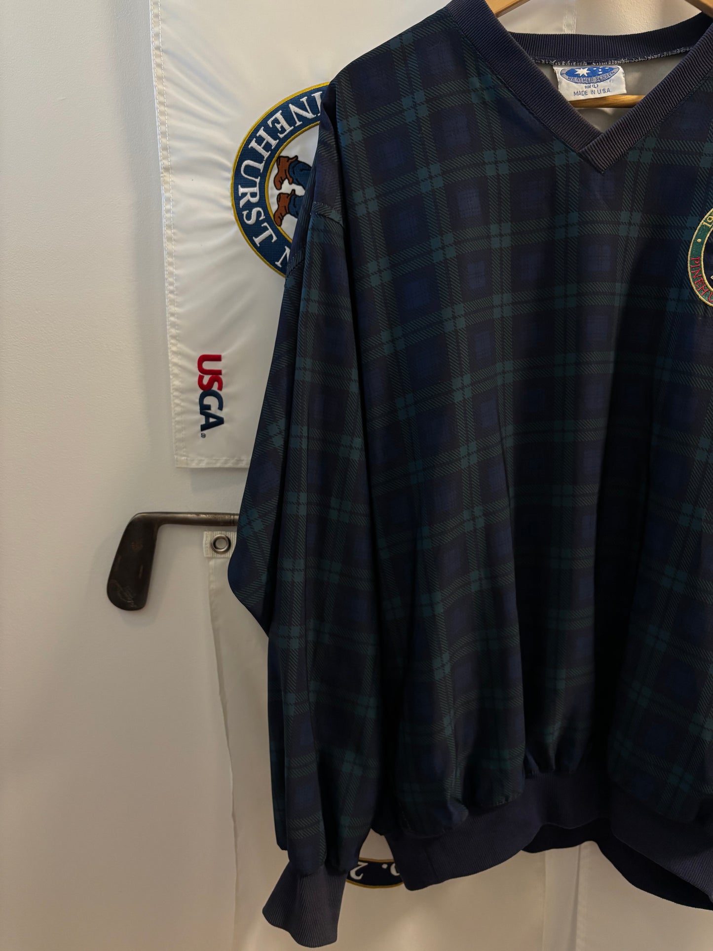1999 Vintage Pinehurst US Open Tartan Windbreaker
