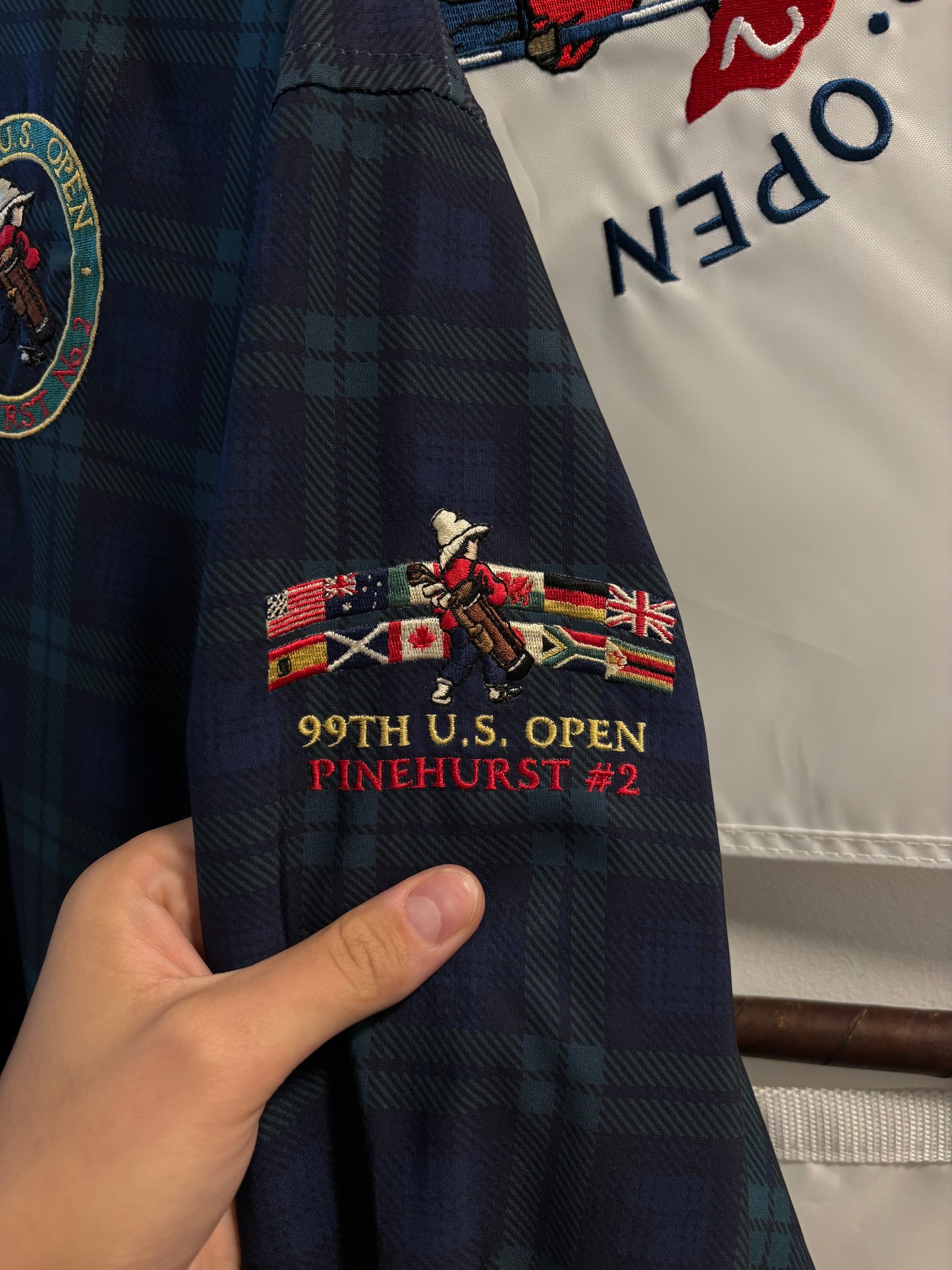 1999 Vintage Pinehurst US Open Tartan Windbreaker