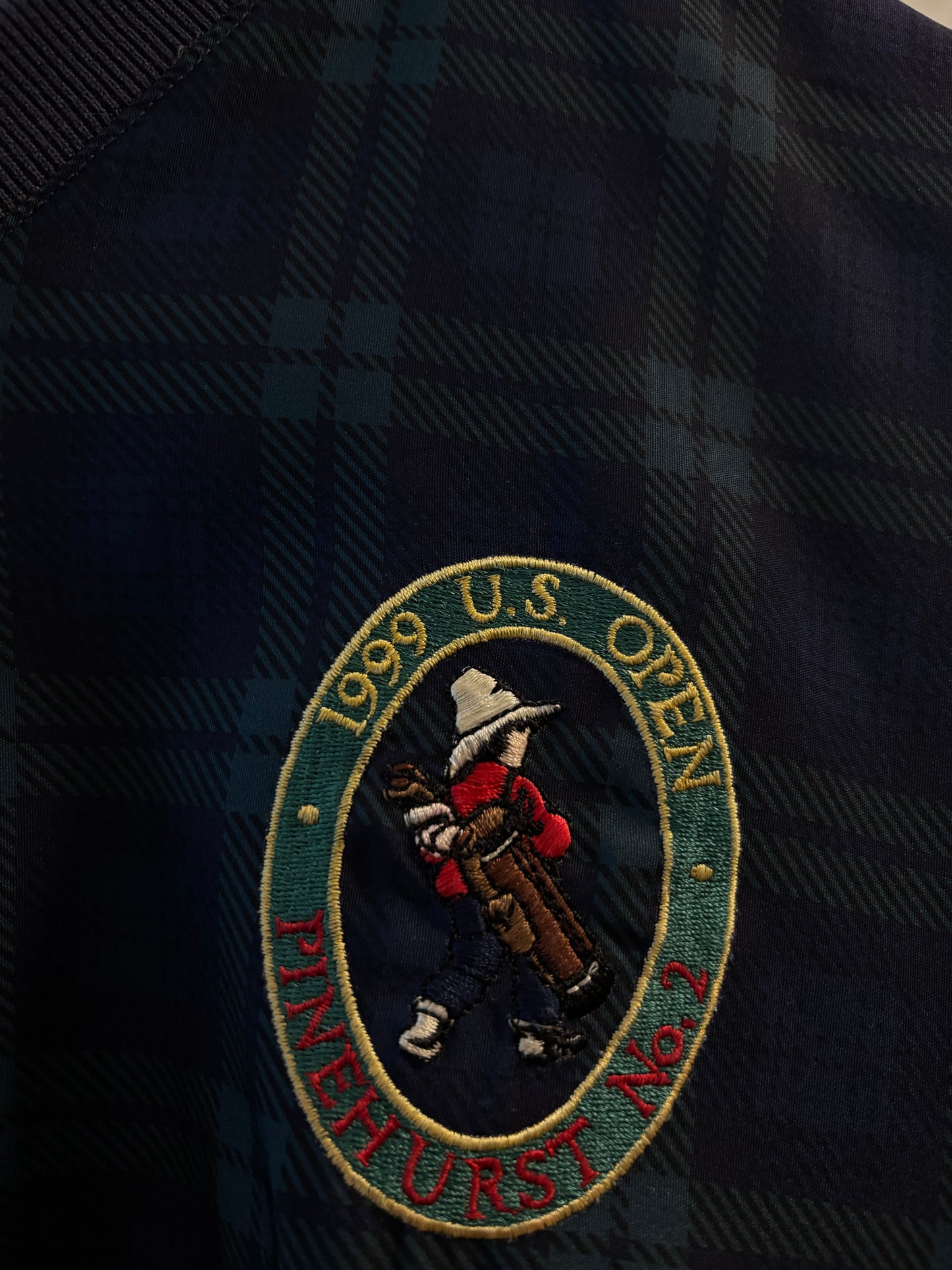 1999 Vintage Pinehurst US Open Tartan Windbreaker