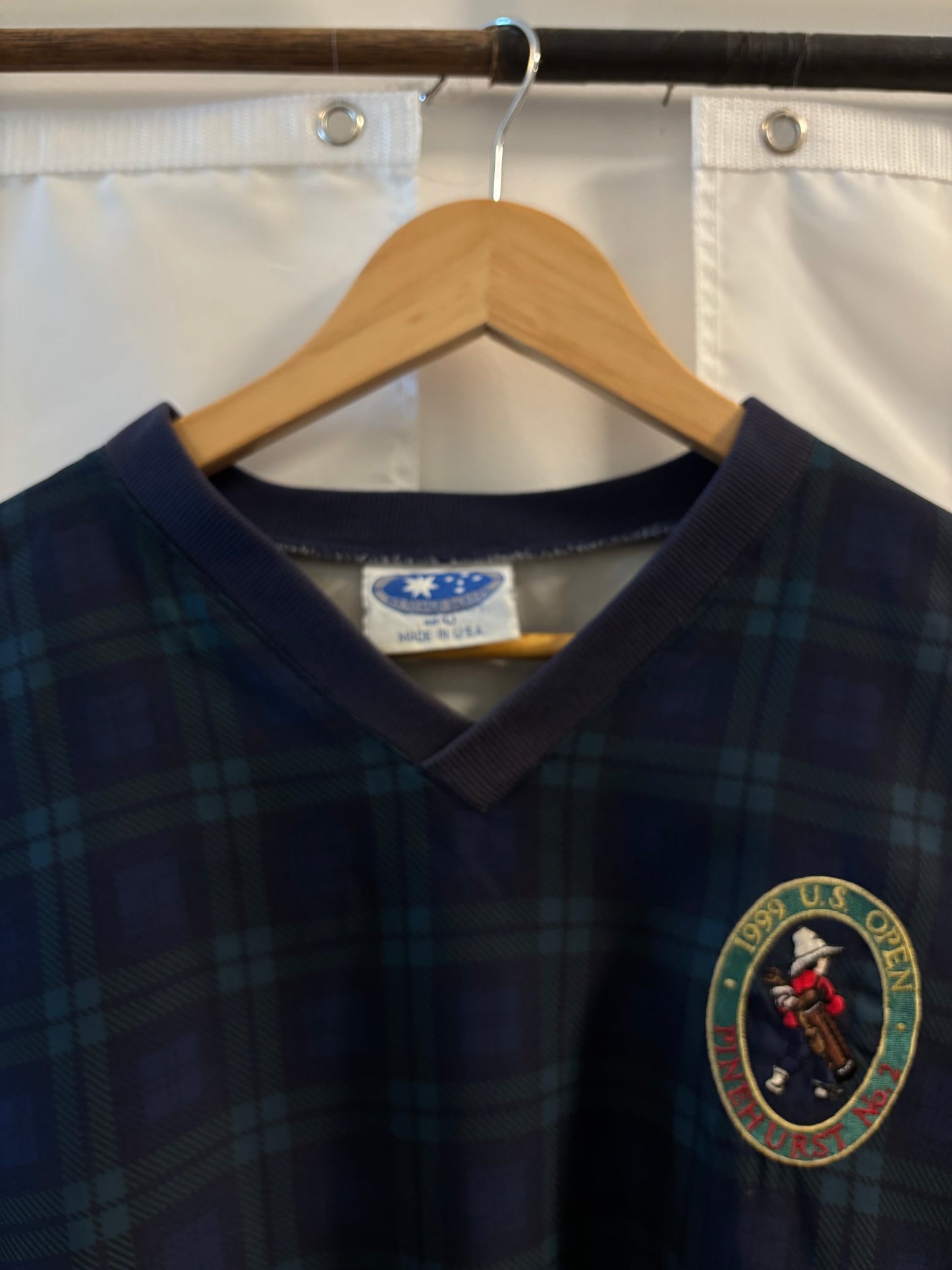 1999 Vintage Pinehurst US Open Tartan Windbreaker