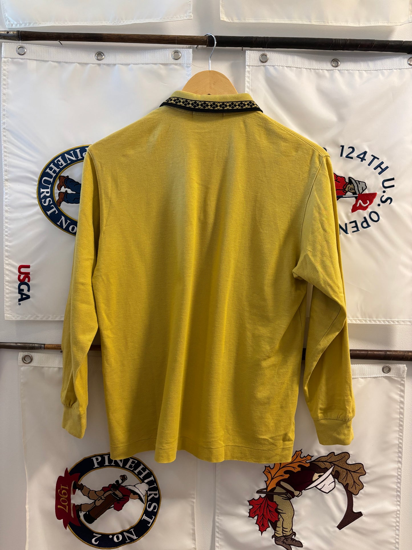 1990s Vintage Titleist Golf Bag Longsleeve Polo