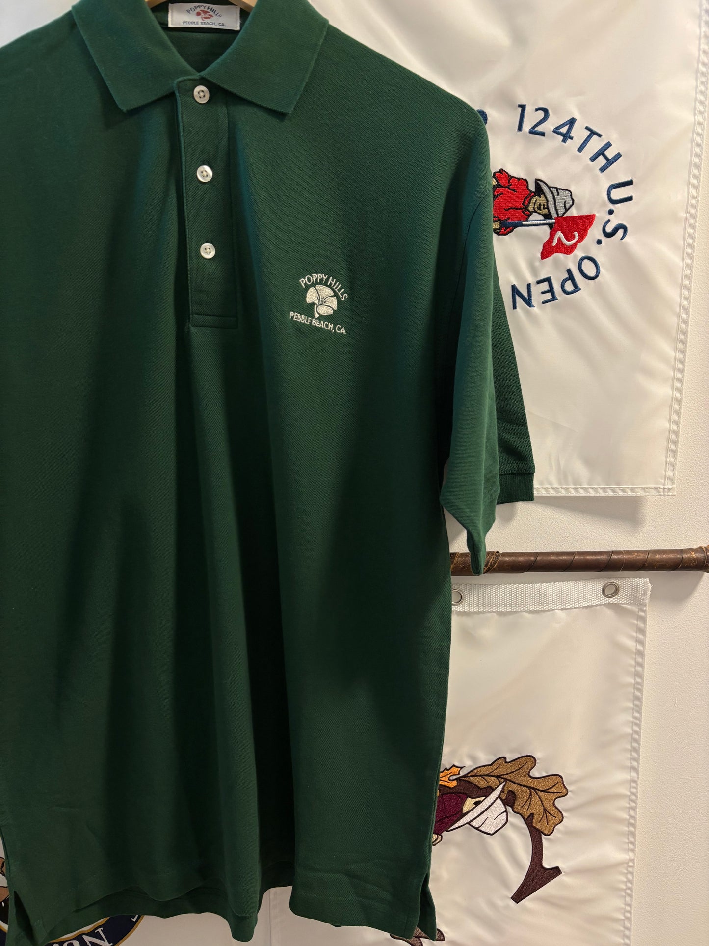 1990s Vintage Poppy Hills Pebble Beach Polo