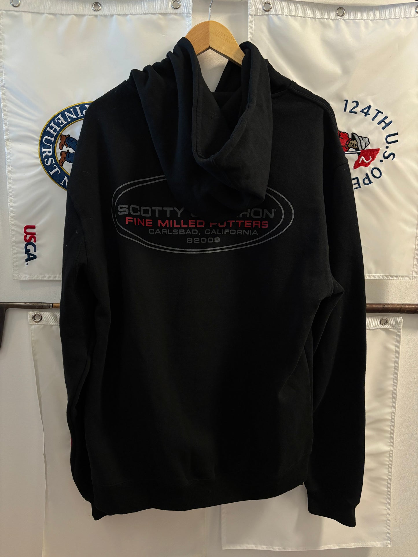 2020s Scotty Cameron Fine Milled Putters Black Hoodie