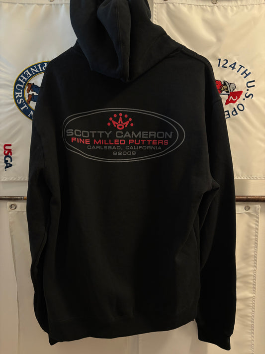 2020s Scotty Cameron Fine Milled Putters Black Hoodie