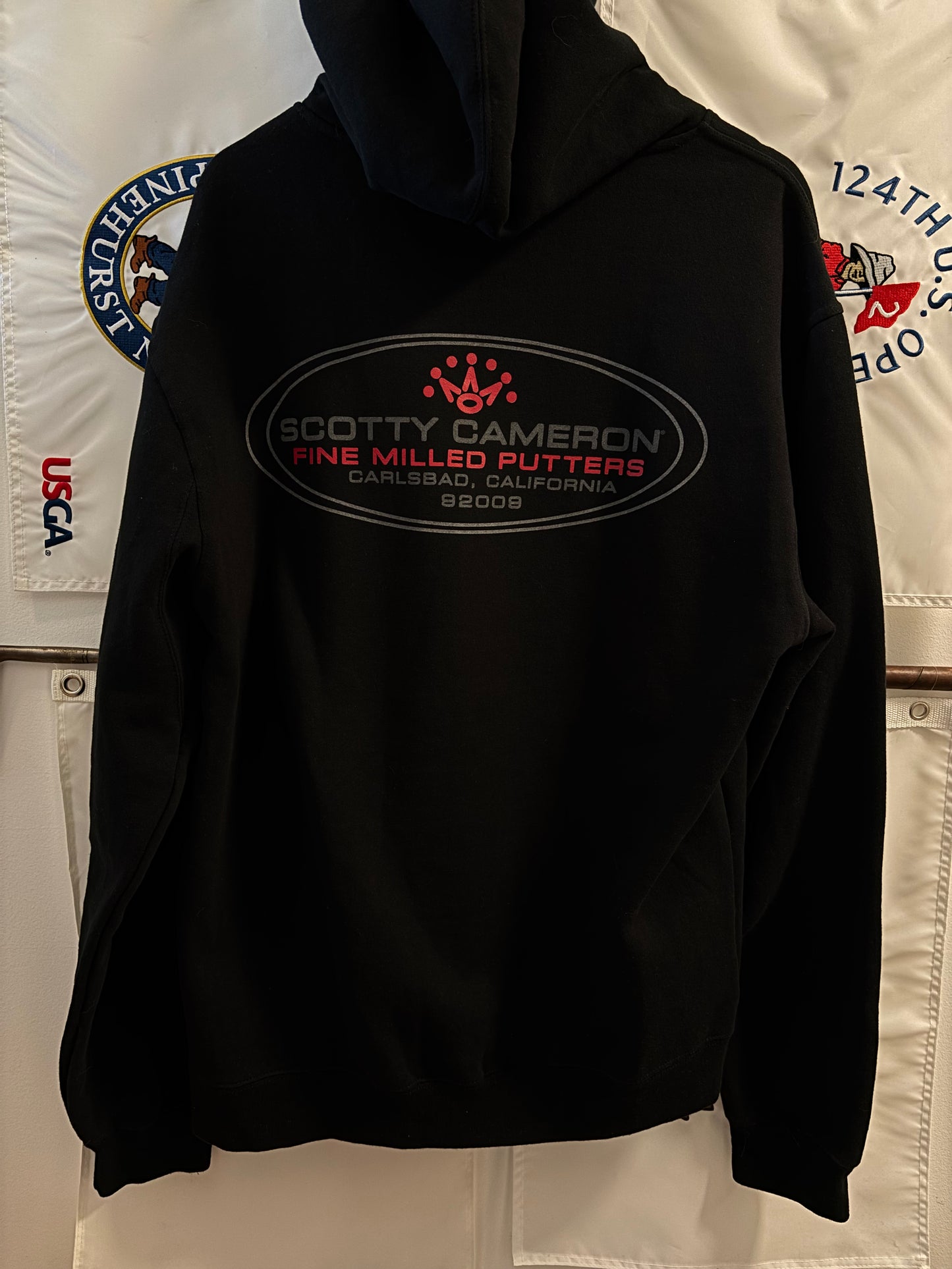 2020s Scotty Cameron Fine Milled Putters Black Hoodie