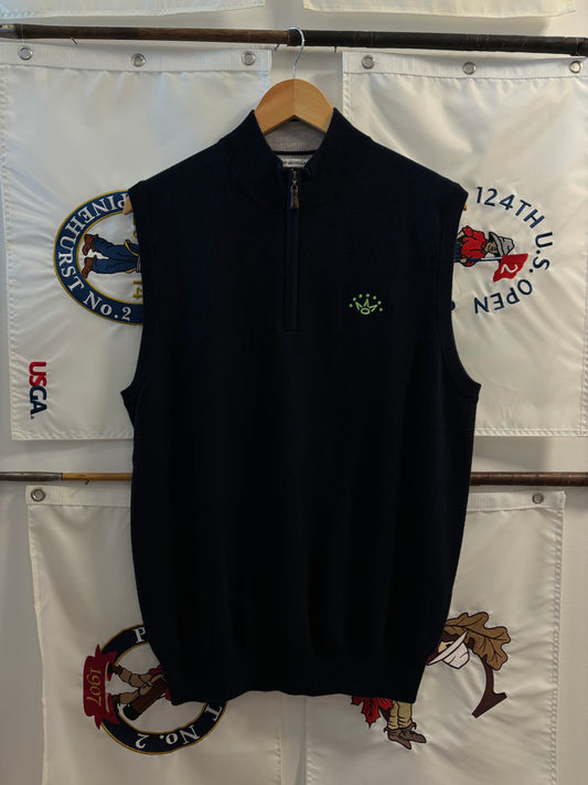 2000s Scotty Cameron Peter Millar Merino Wool Quarter Zip Sweater