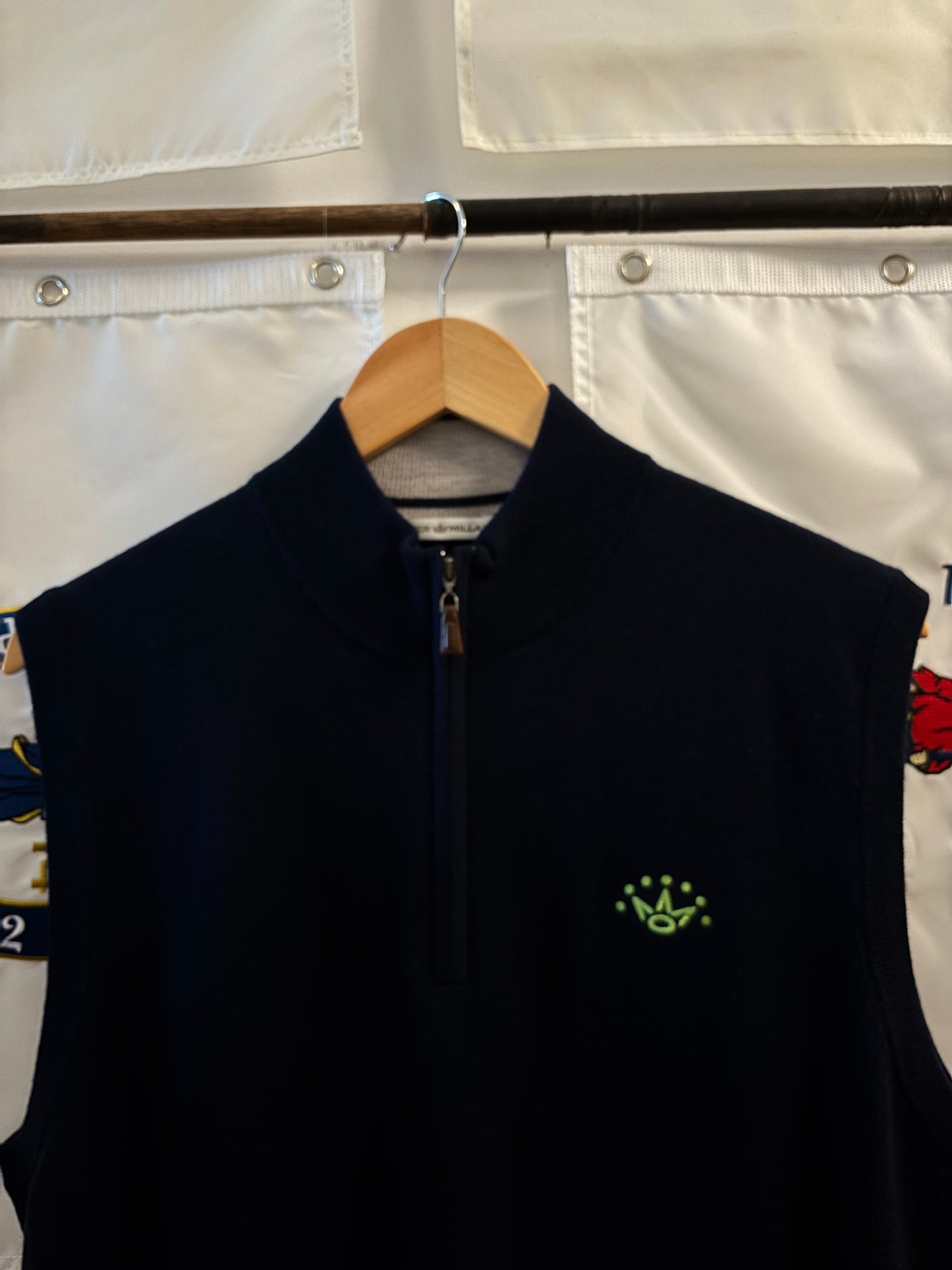 2000s Scotty Cameron Peter Millar Merino Wool Quarter Zip Sweater