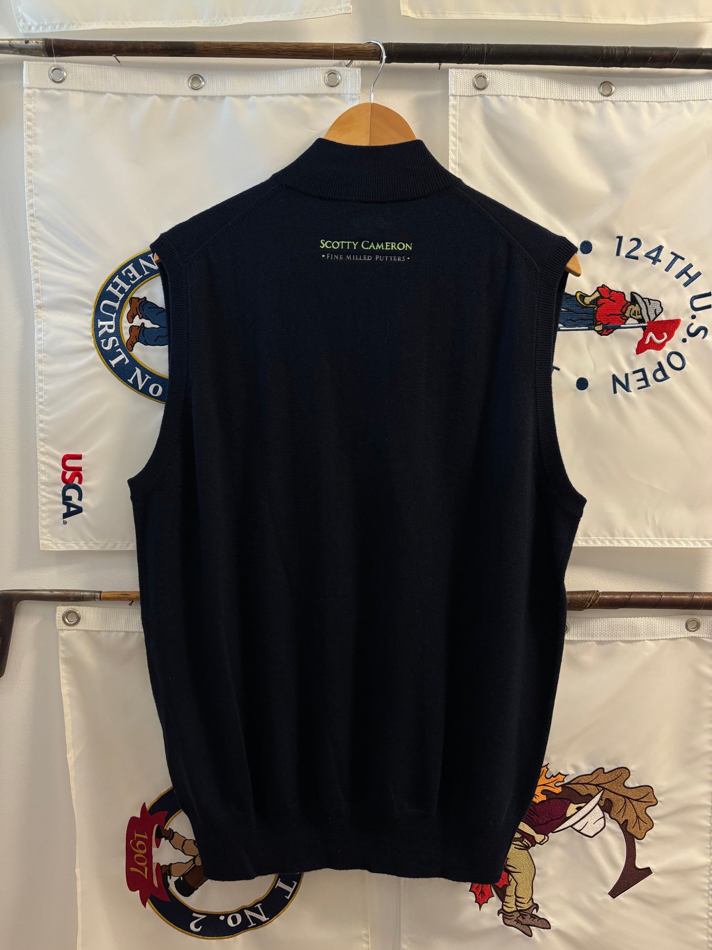 2000s Scotty Cameron Peter Millar Merino Wool Quarter Zip Sweater