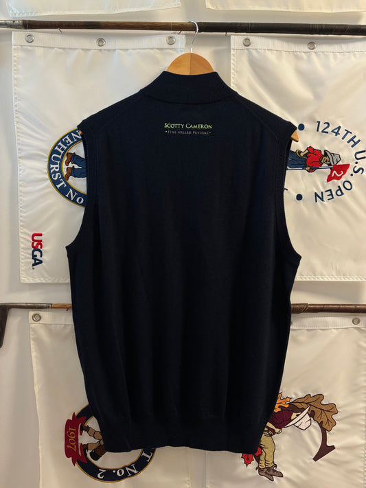 2000s Scotty Cameron Peter Millar Merino Wool Quarter Zip Sweater