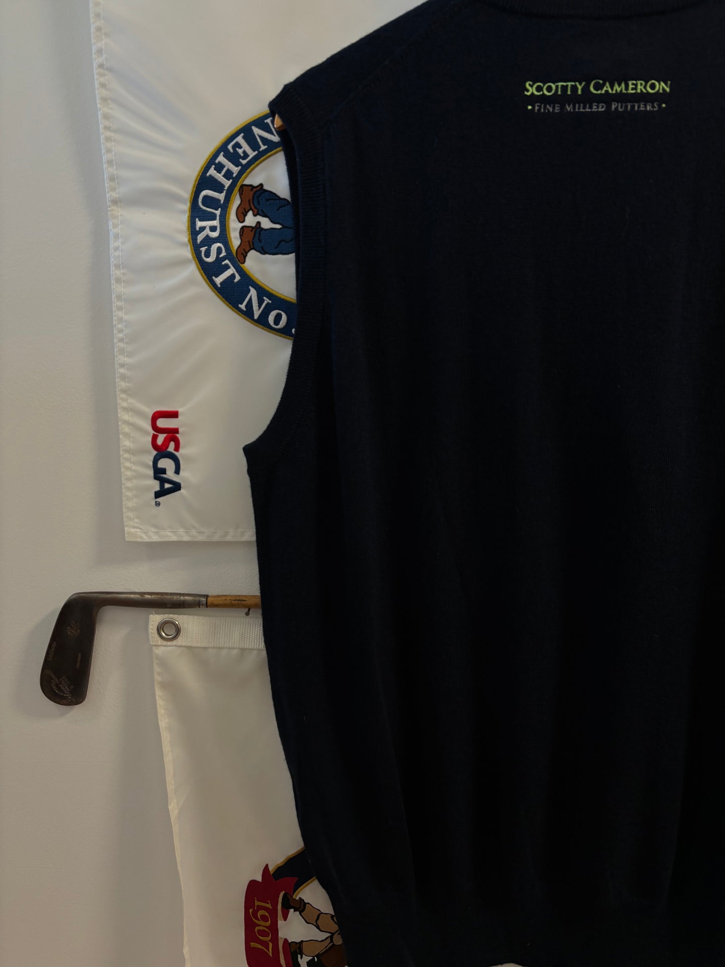 2000s Scotty Cameron Peter Millar Merino Wool Quarter Zip Sweater