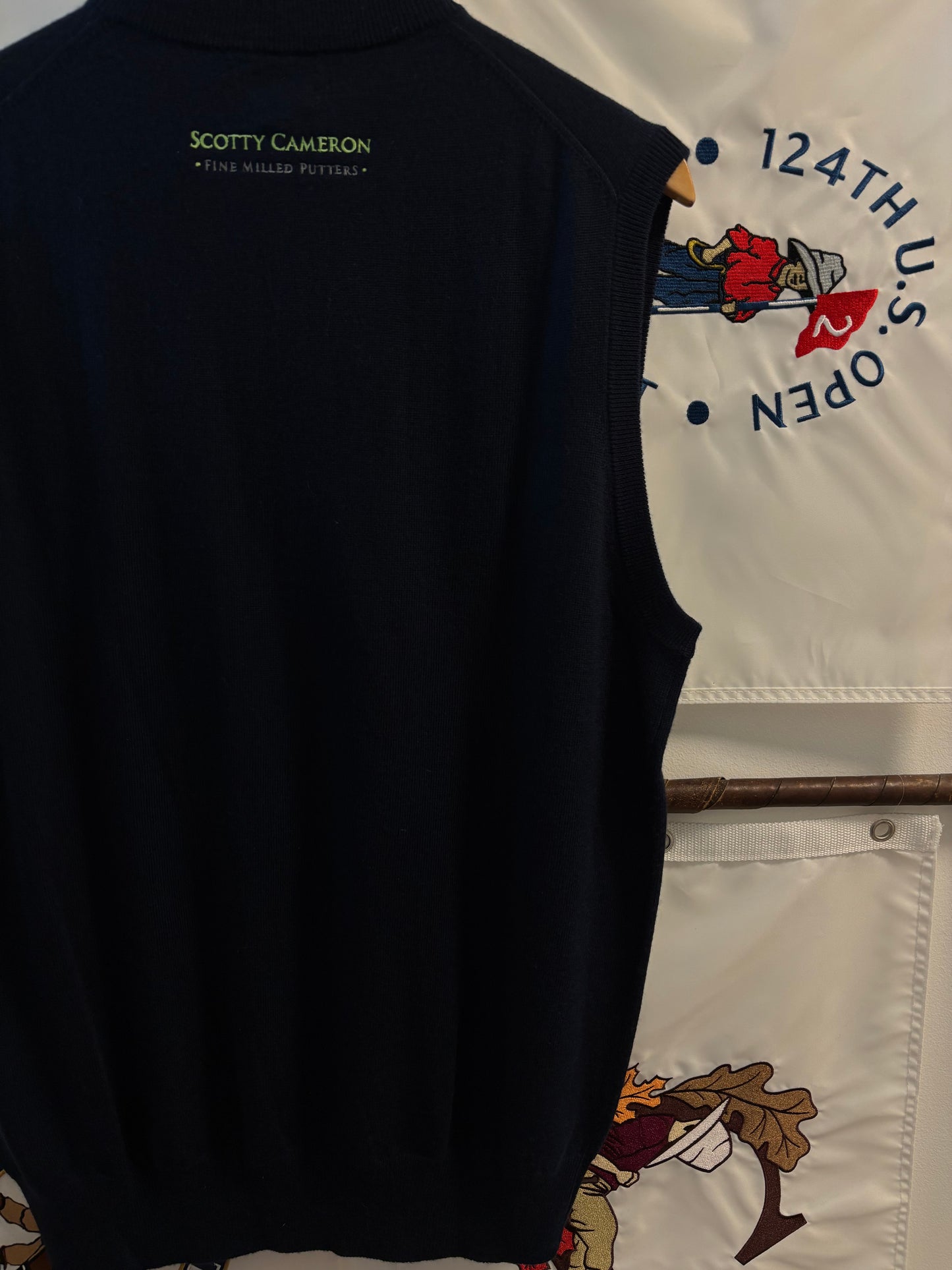 2000s Scotty Cameron Peter Millar Merino Wool Quarter Zip Sweater