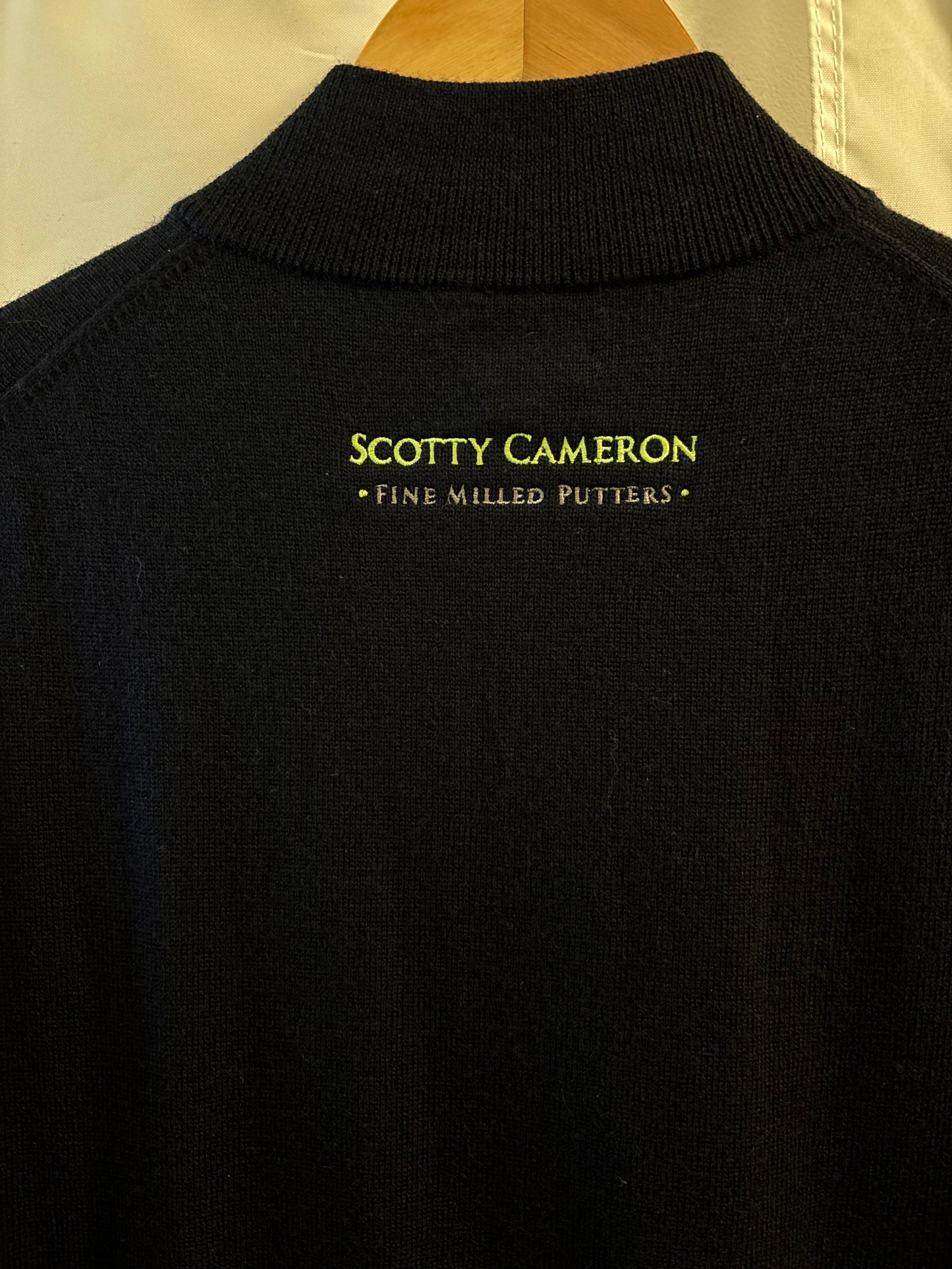 2000s Scotty Cameron Peter Millar Merino Wool Quarter Zip Sweater