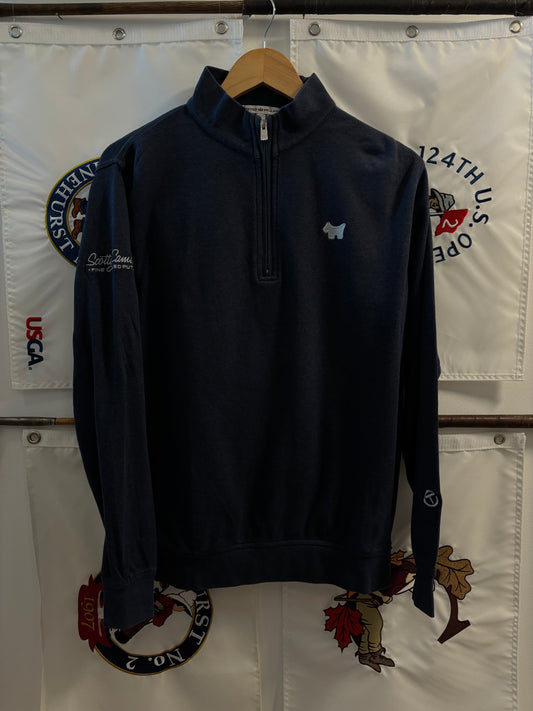 2020s Scotty Cameron Peter Millar Scotty Dog Quarter Zip Sweater