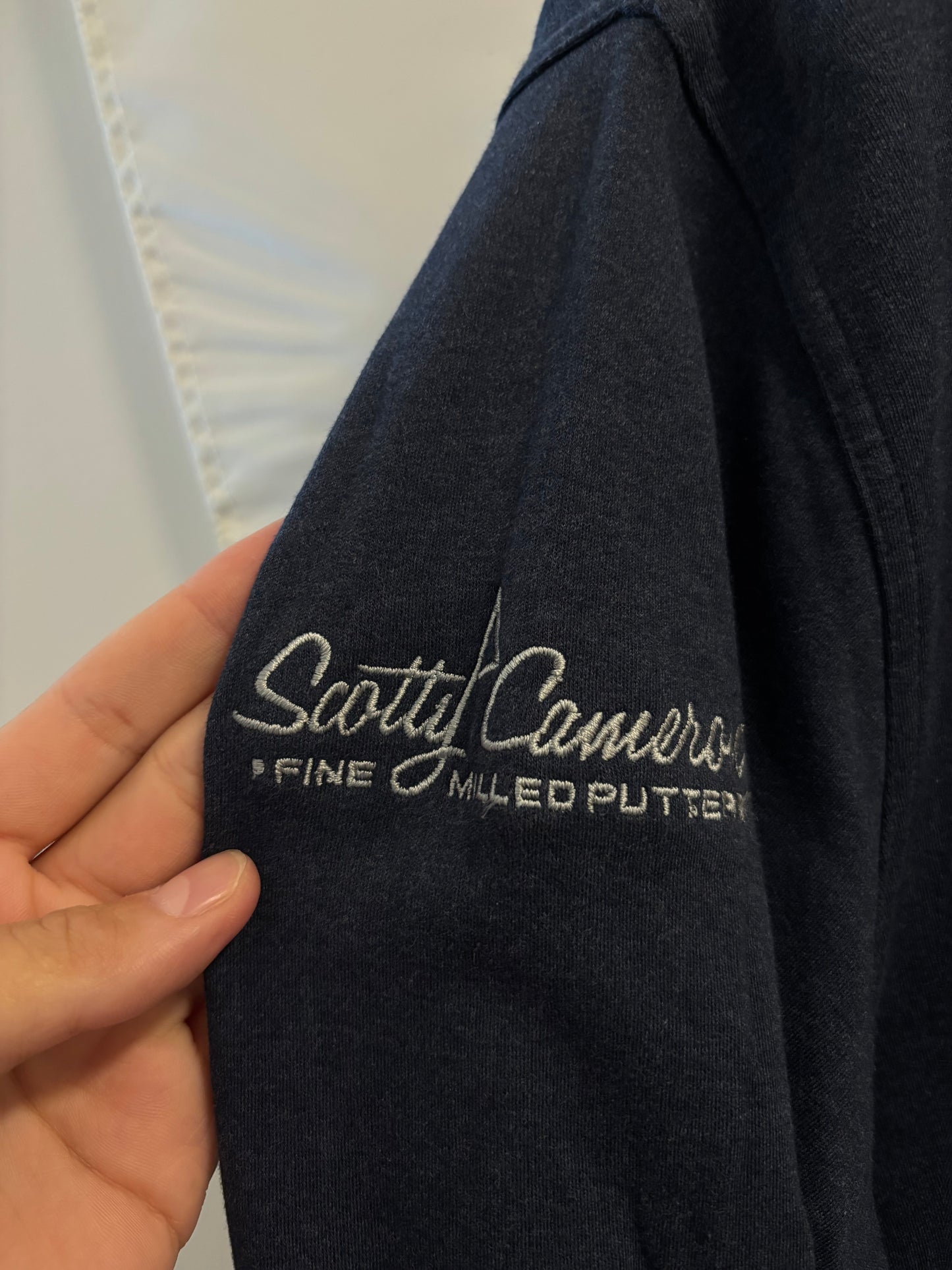 2020s Scotty Cameron Peter Millar Scotty Dog Quarter Zip Sweater