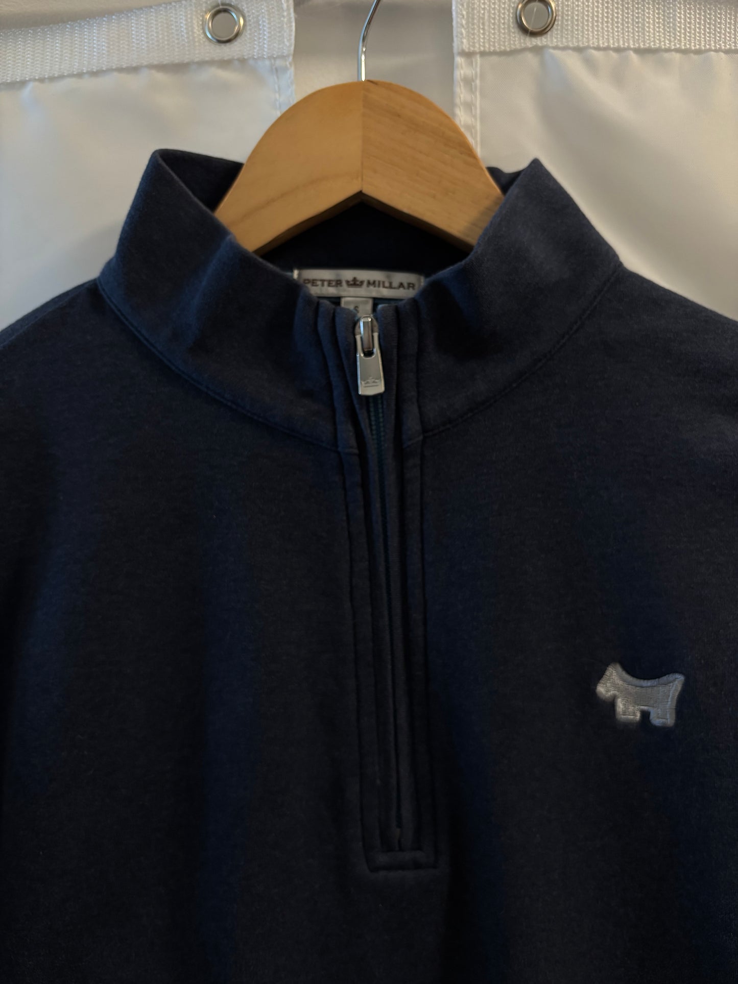 2020s Scotty Cameron Peter Millar Scotty Dog Quarter Zip Sweater