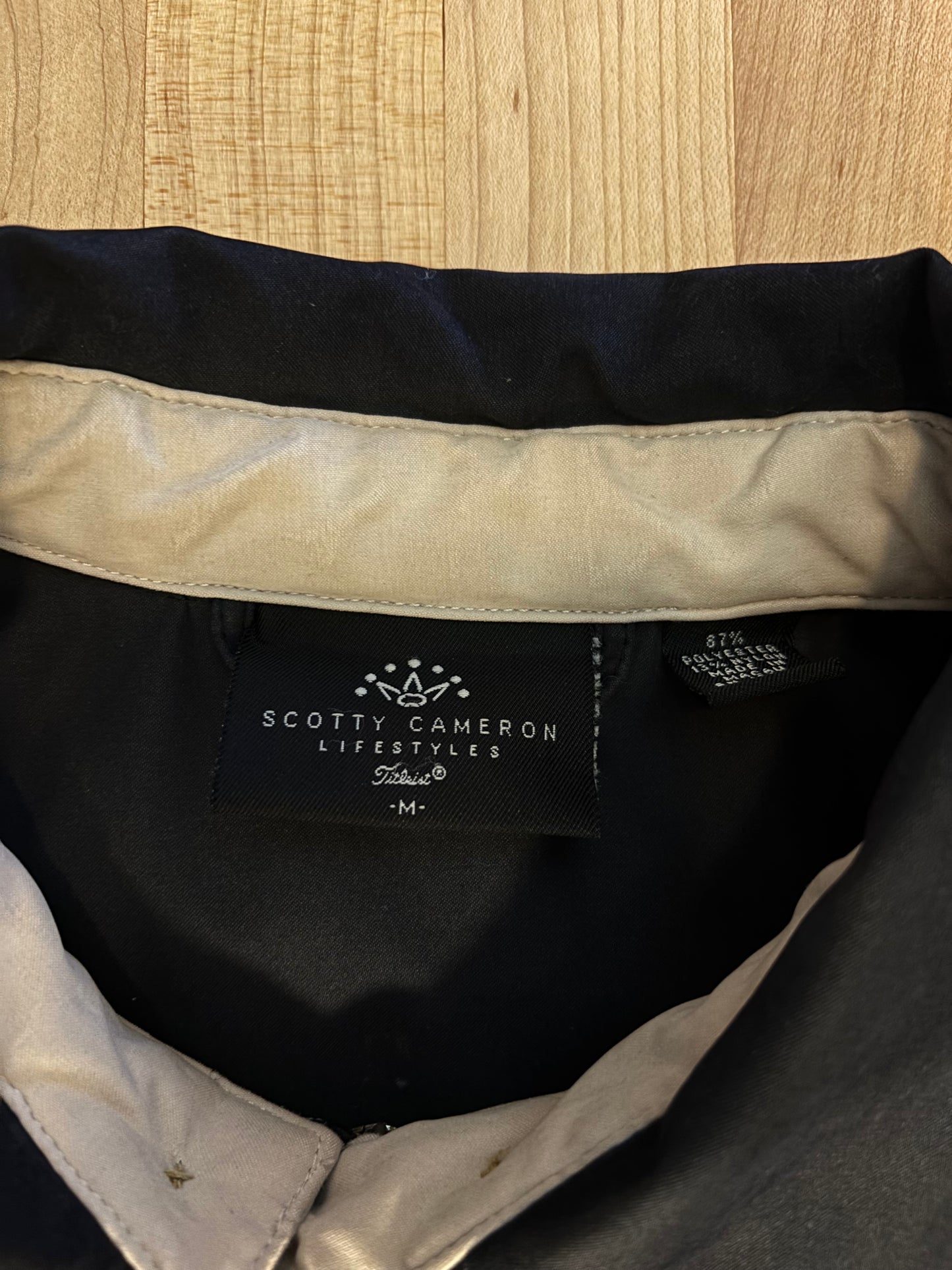 1990s Vintage Scotty Cameron Lifestyles Coach Jacket