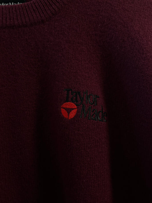 1990s Vintage Taylormade Classic Logo Wool Sweater